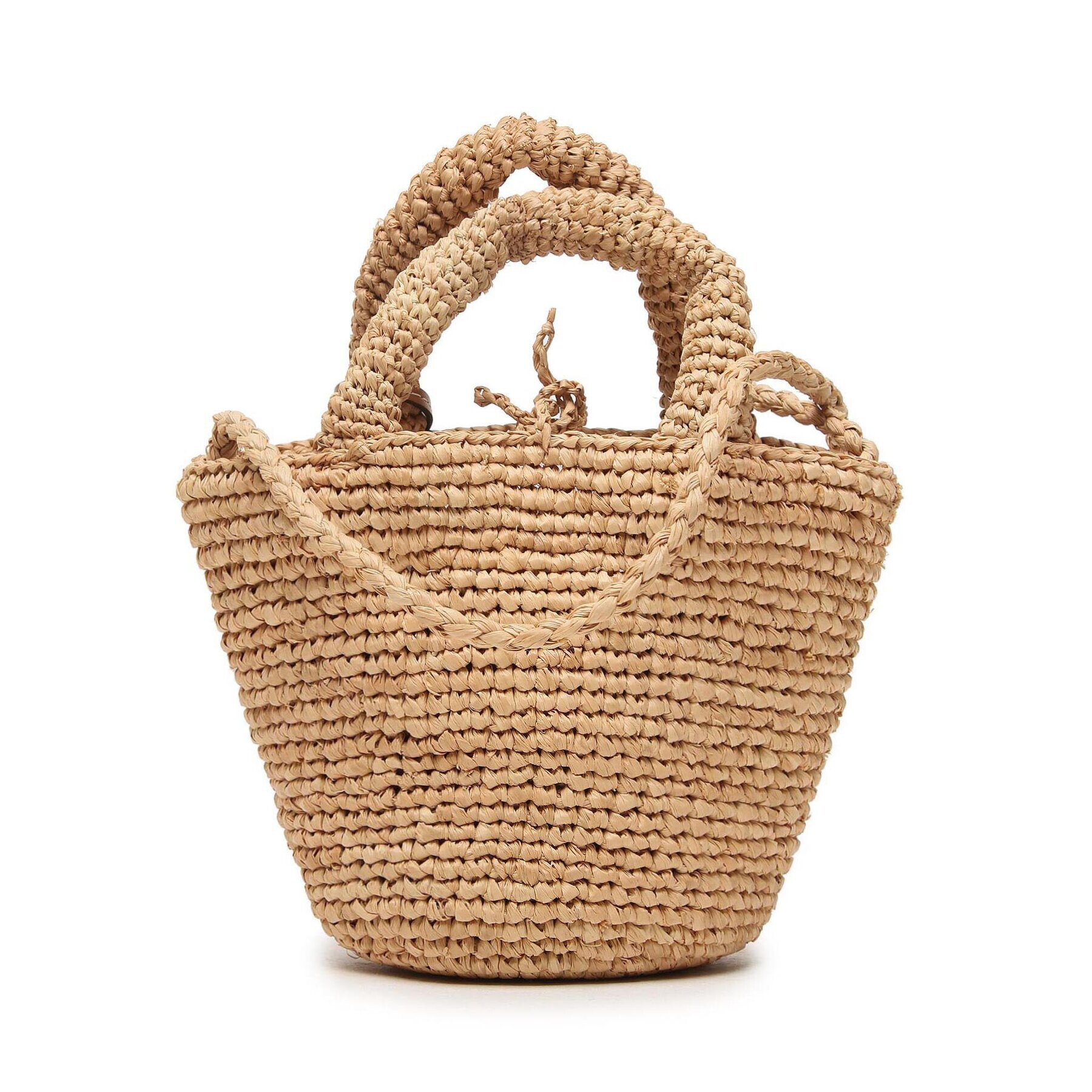 Manebi Дамска чанта Summer Bag Mini V 2.2 AM Бежов - Pepit.bg