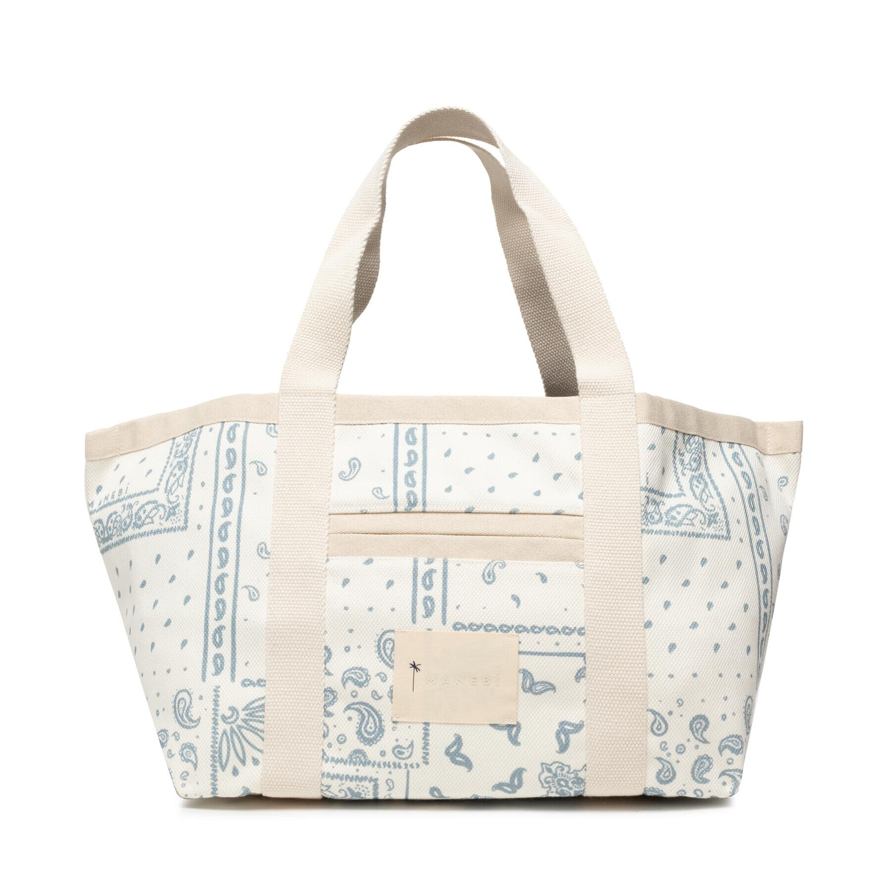 Manebi Дамска чанта Tote Bag B 0.2 At Бежов - Pepit.bg