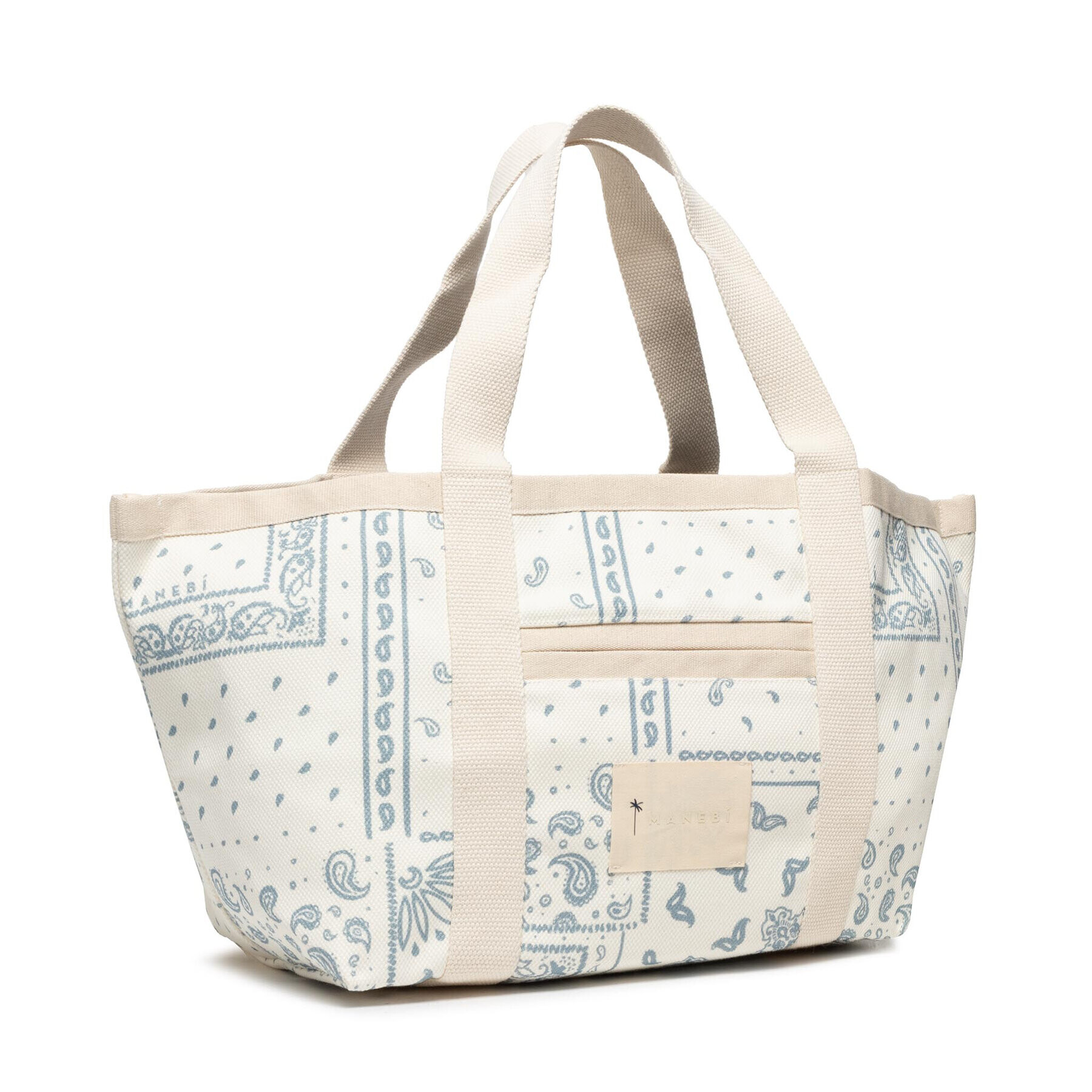 Manebi Дамска чанта Tote Bag B 0.2 At Бежов - Pepit.bg
