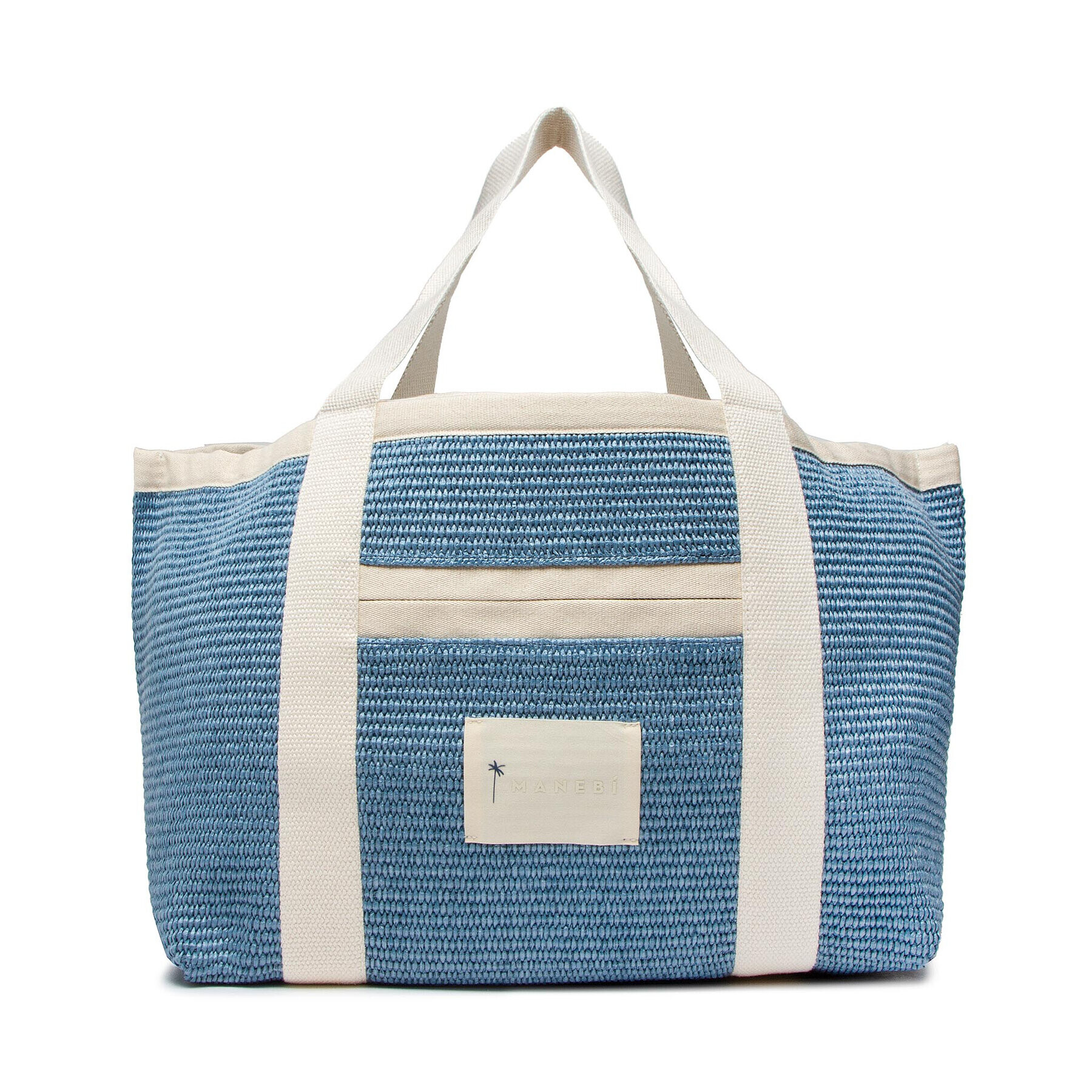 Manebi Дамска чанта Tote Bag O 2.7 At Син - Pepit.bg