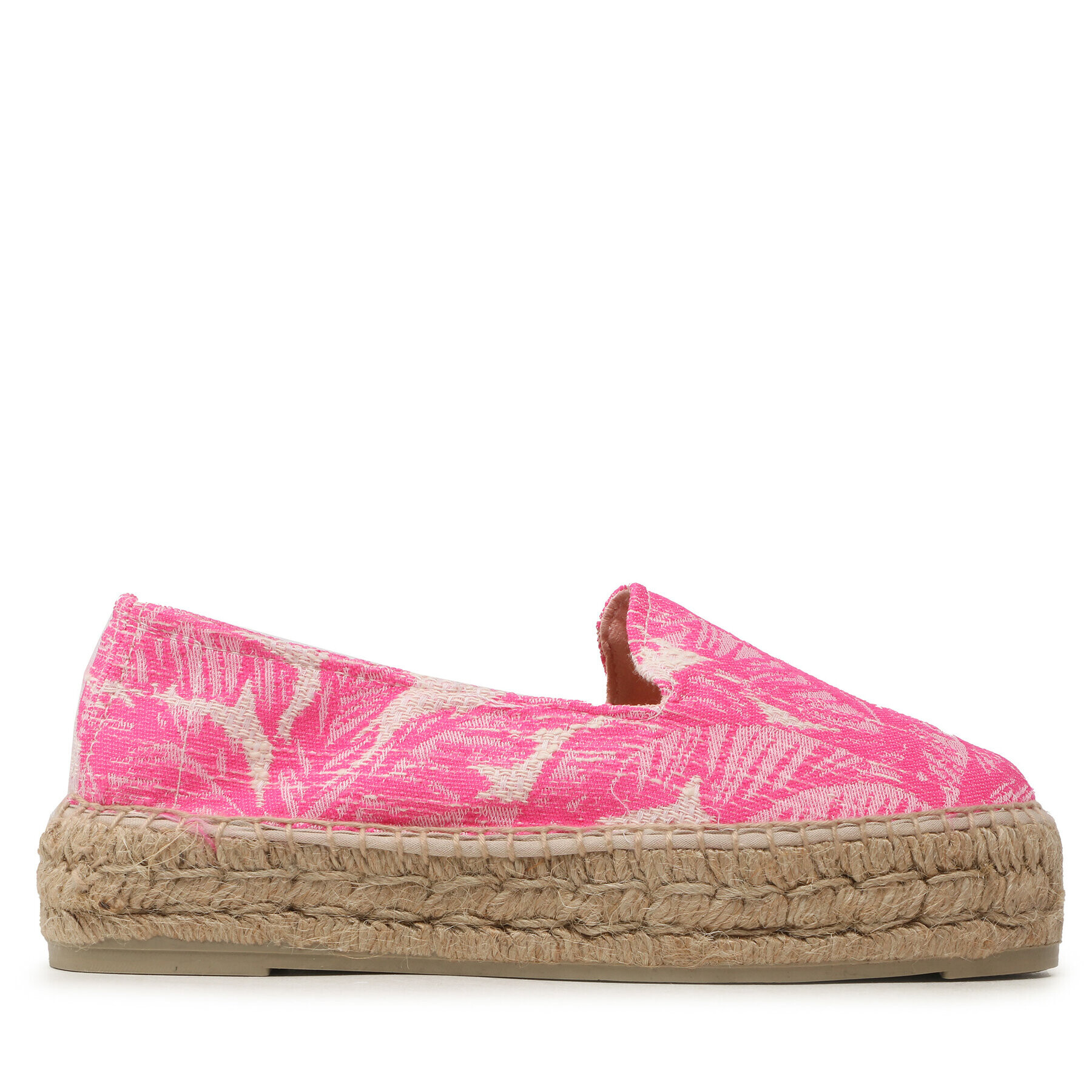 Manebi Еспадрили Cotton Jaquard Double Sole Espadrilles G 4.7 D0 Розов - Pepit.bg