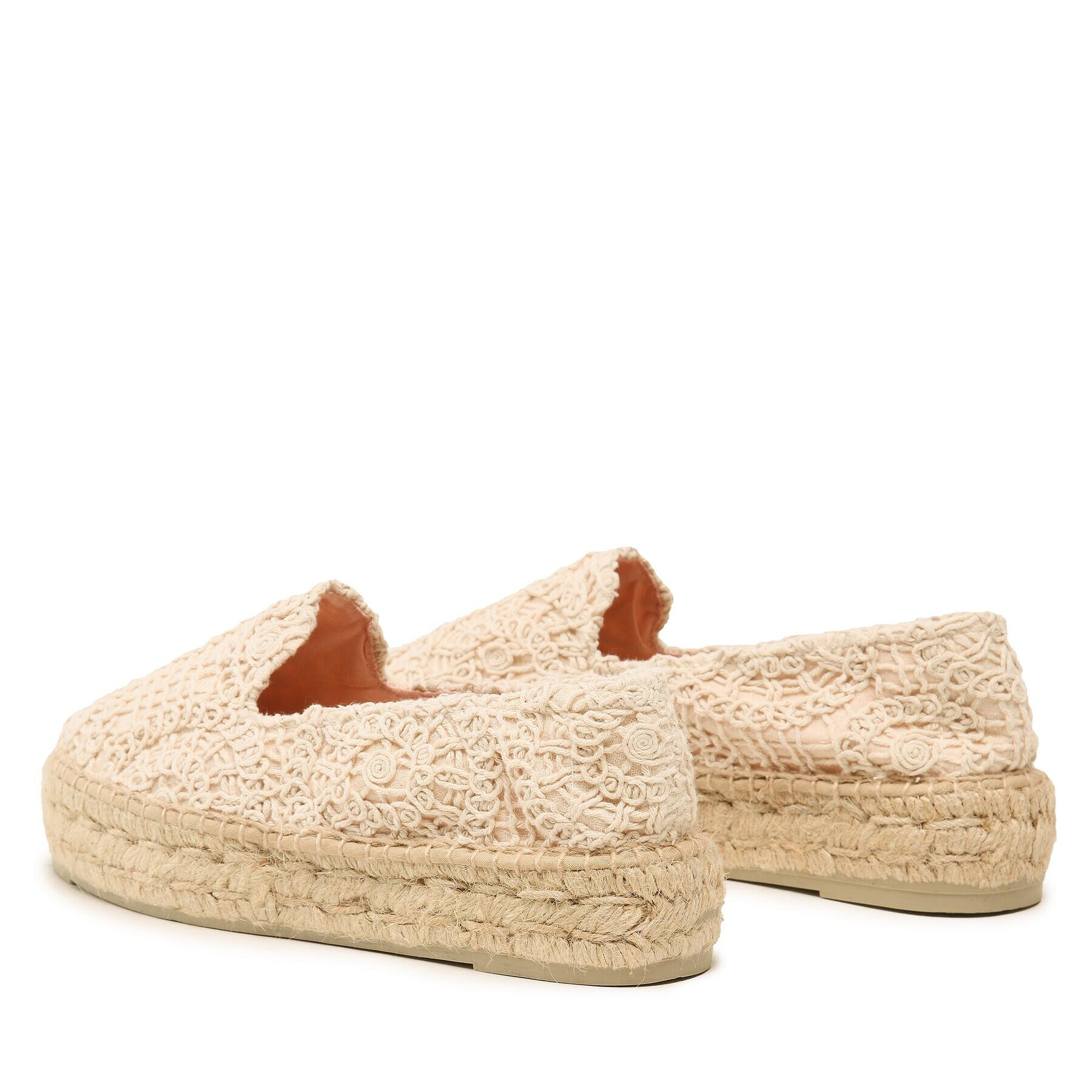 Manebi Еспадрили Double Sole Espadrilles G 4.3 D0 Бежов - Pepit.bg