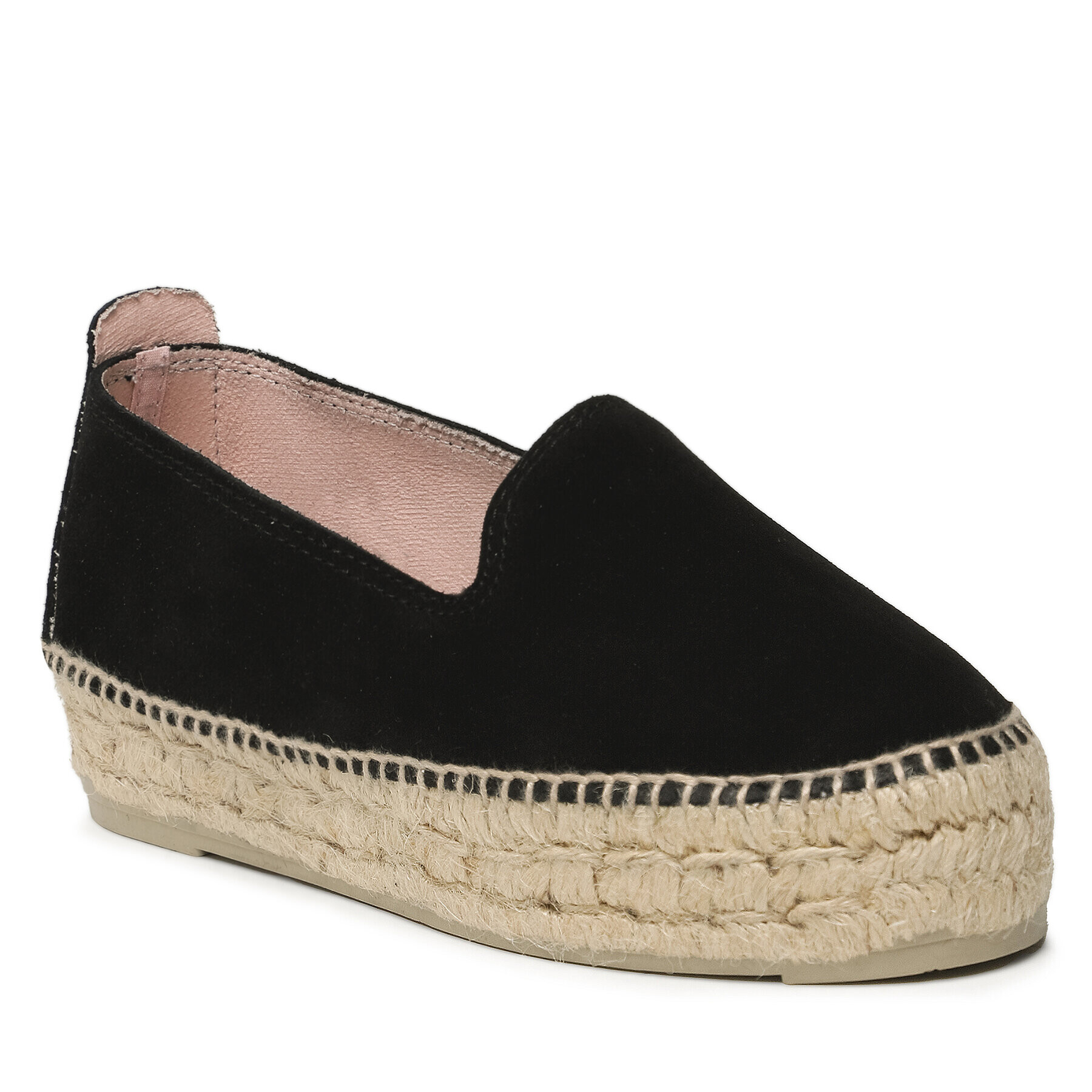 Manebi Еспадрили Double Sole Espadrilles K 1.0 D0 Черен - Pepit.bg
