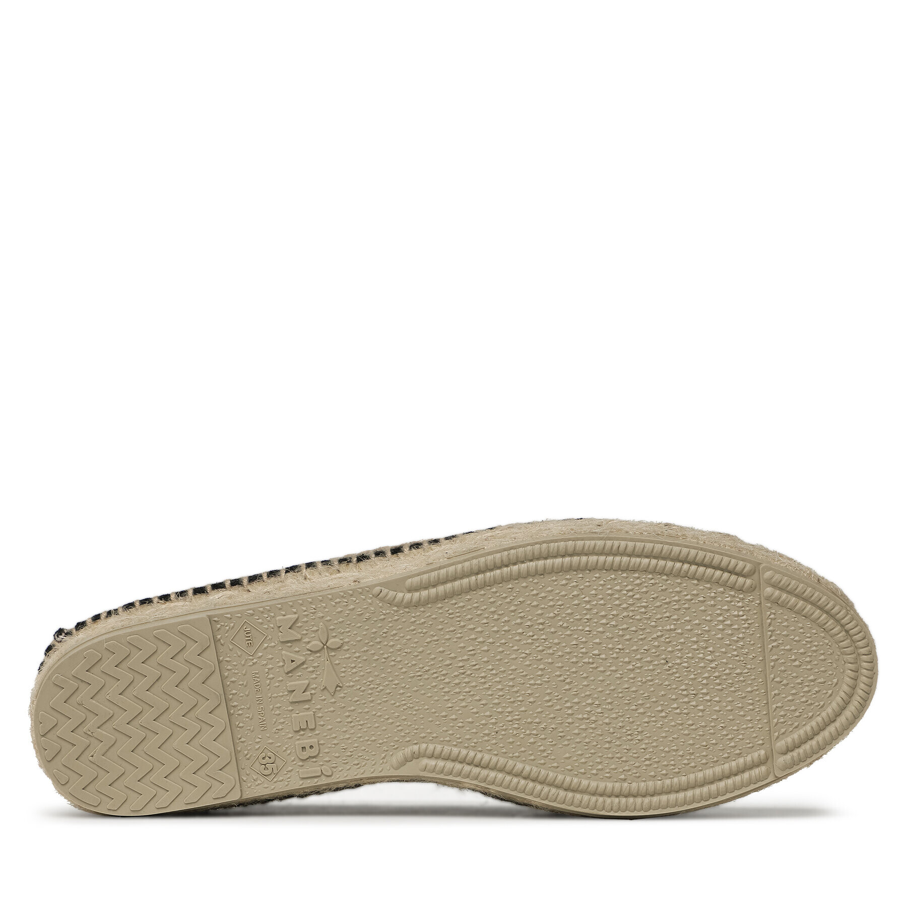 Manebi Еспадрили Double Sole Espadrilles K 1.0 D0 Черен - Pepit.bg