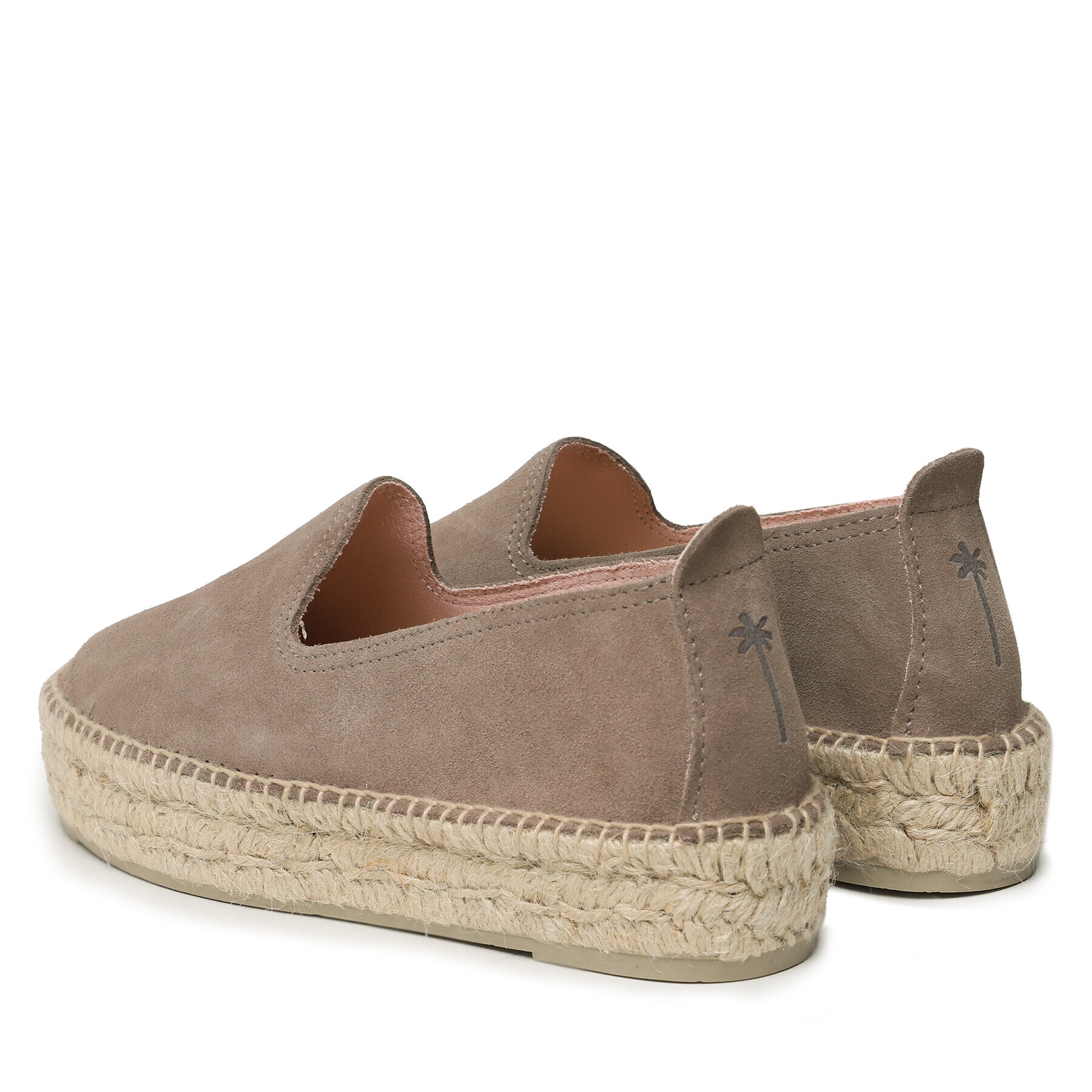 Manebi Еспадрили Double Sole Espadrilles K 1.9 D0 Сив - Pepit.bg