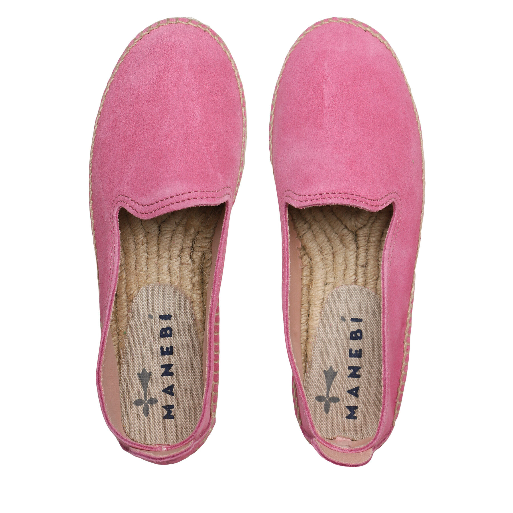 Manebi Еспадрили Double Sole Espadrilles R 3.6 D0 Розов - Pepit.bg