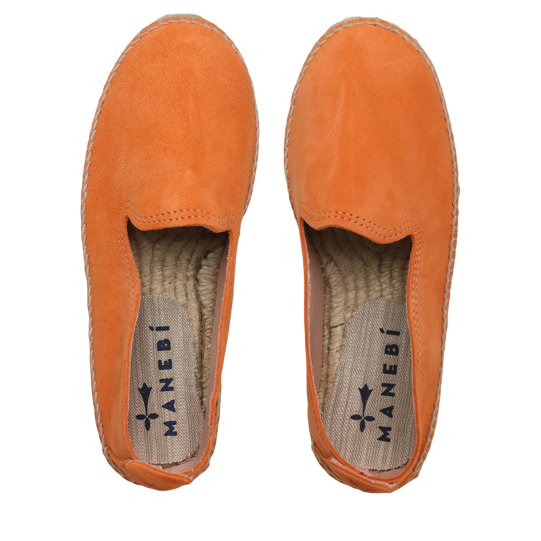 Manebi Еспадрили Double Sole Espadrilles R 3.8 D0 Оранжев - Pepit.bg