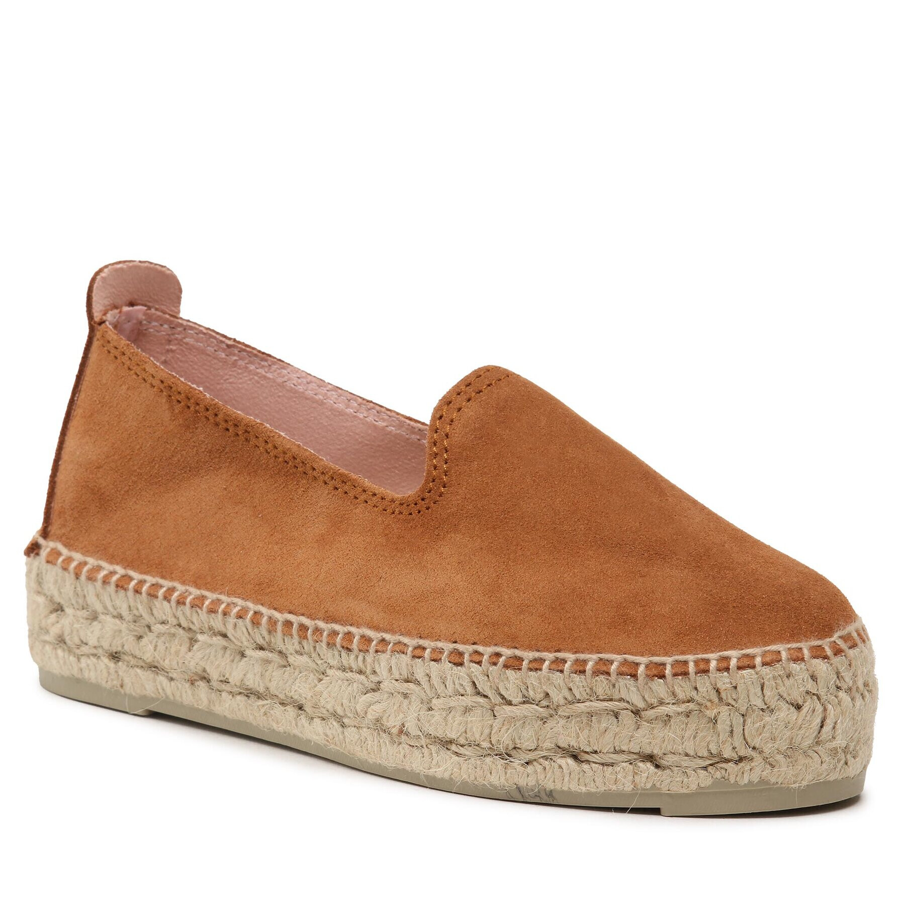 Manebi Еспадрили Double Sole Espadrilles R 3.9 D0 Кафяв - Pepit.bg