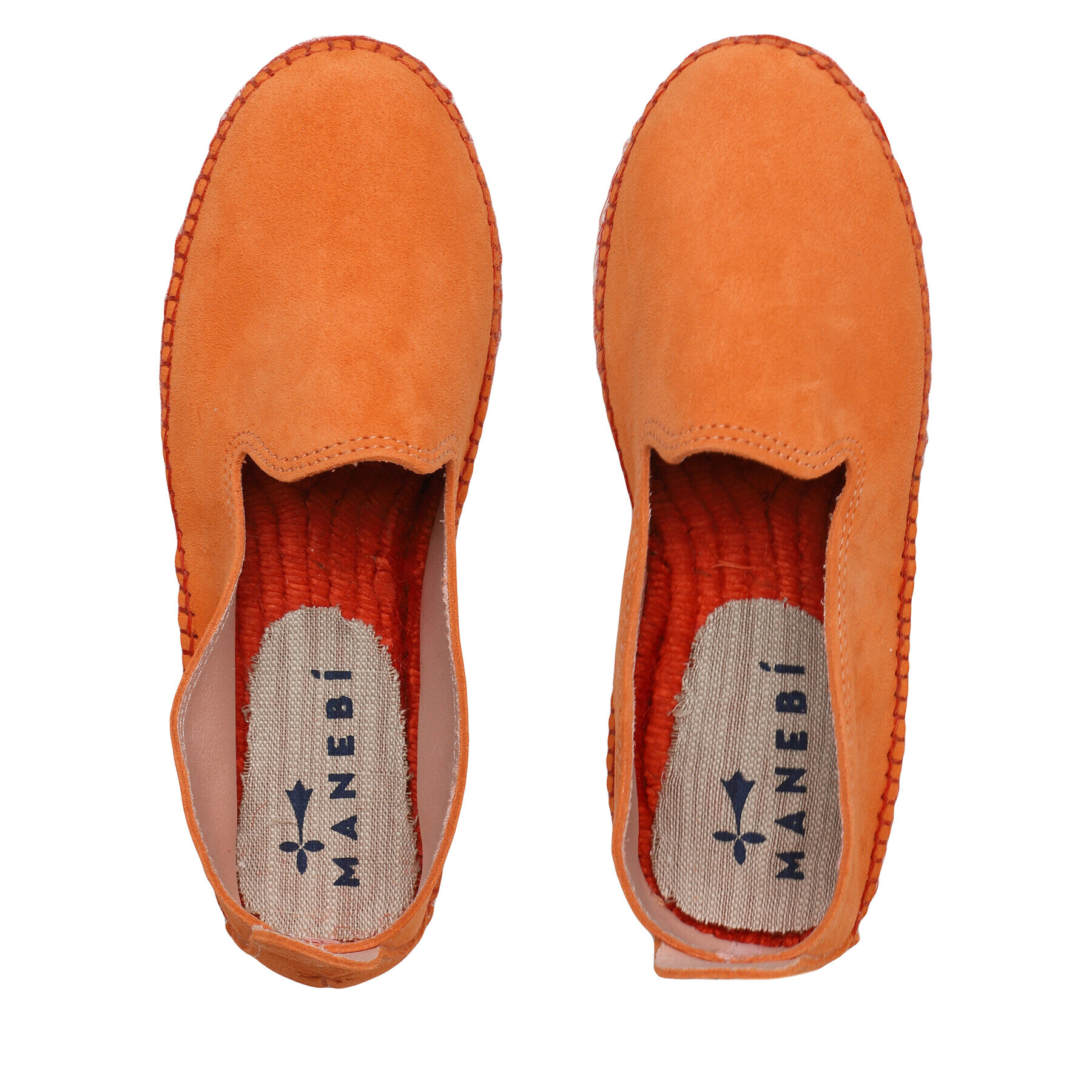Manebi Еспадрили Double Sole Espadrilles R 4.3 D0 Оранжев - Pepit.bg