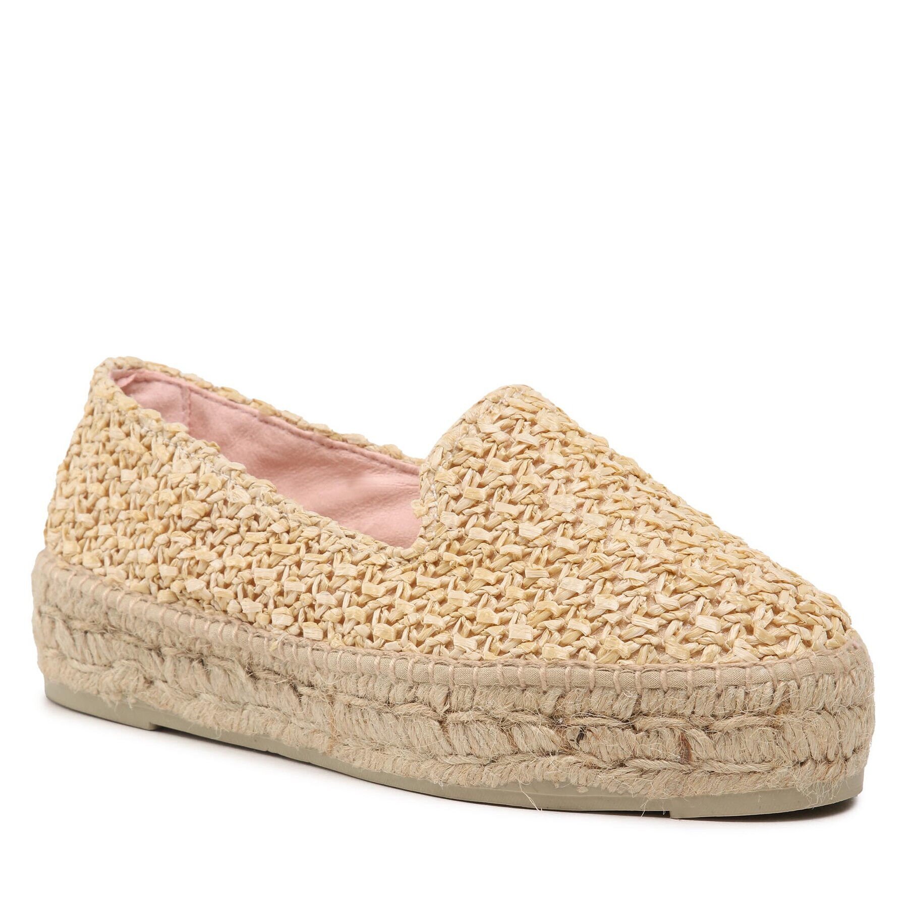Manebi Еспадрили Double Sole Espadrilles V 2.7 D0 Бежов - Pepit.bg