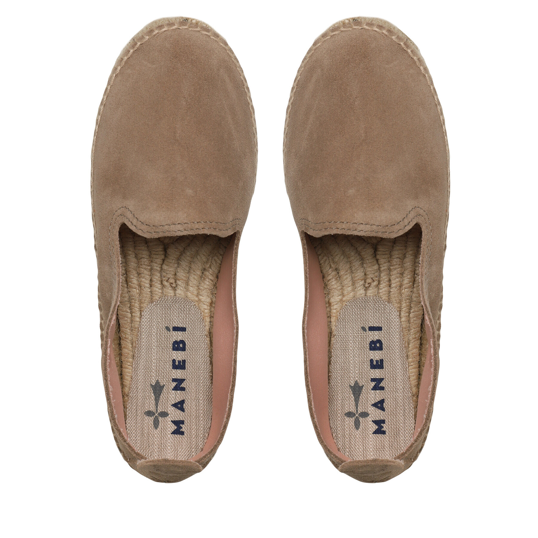 Manebi Еспадрили Double Sole Espadrilles W 1.9 D0 Бежов - Pepit.bg