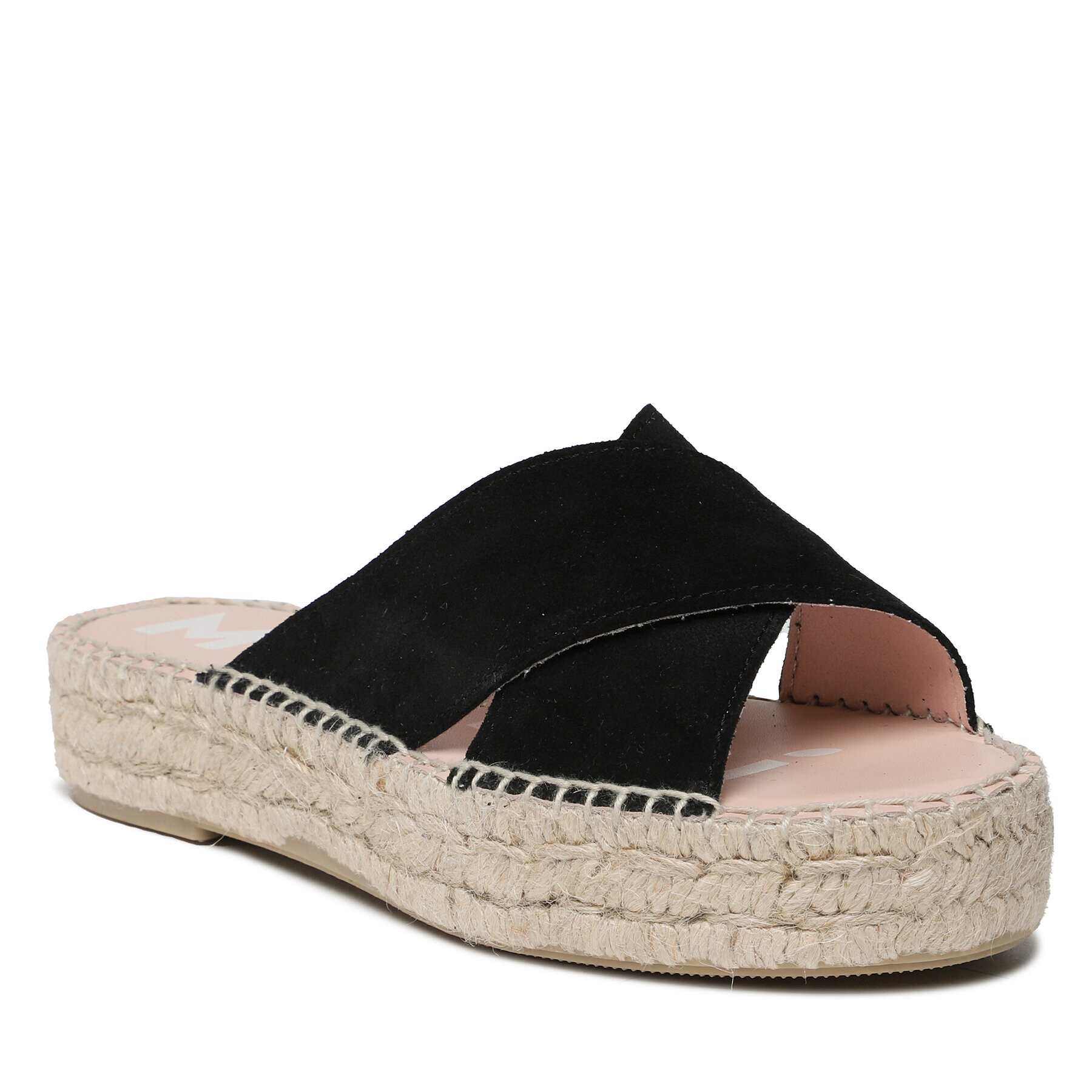 Manebi Еспадрили Double Sole X Bands Sandals K 1.0 DX Черен - Pepit.bg