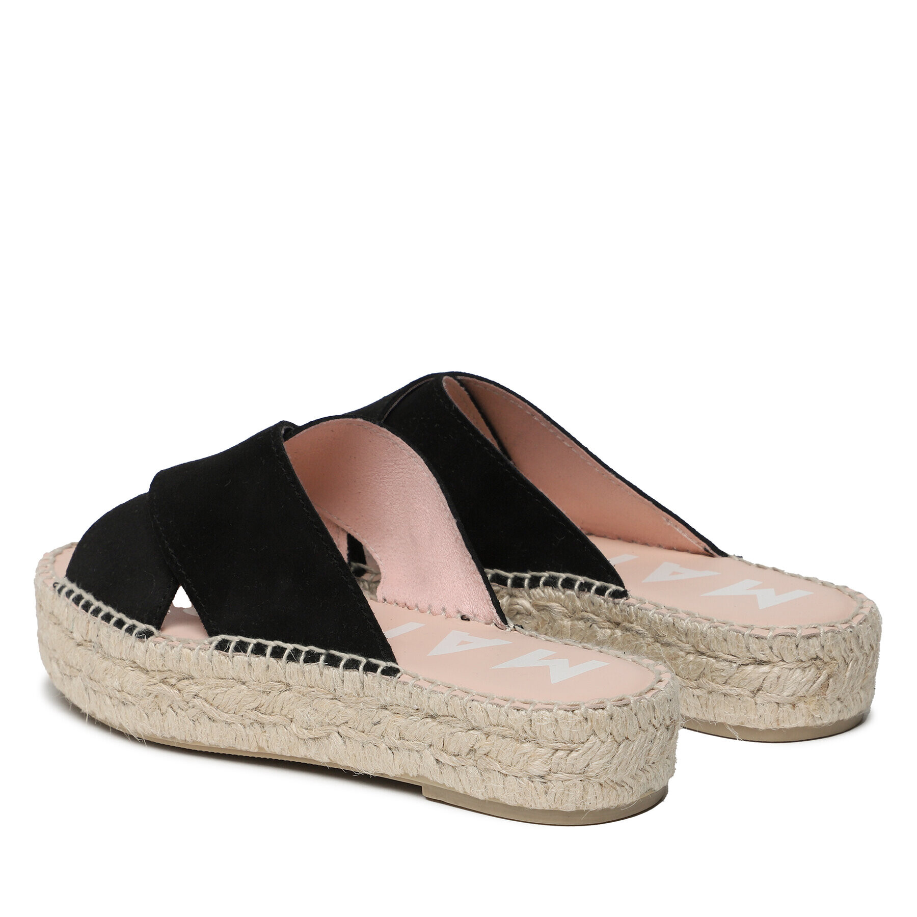 Manebi Еспадрили Double Sole X Bands Sandals K 1.0 DX Черен - Pepit.bg