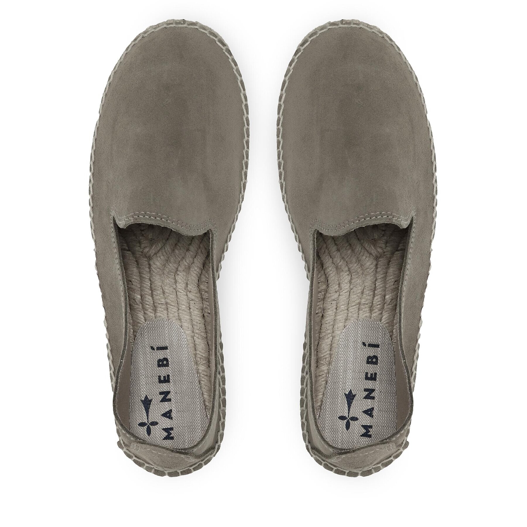 Manebi Еспадрили Flat Espadrilles R 4.4 C0 Зелен - Pepit.bg