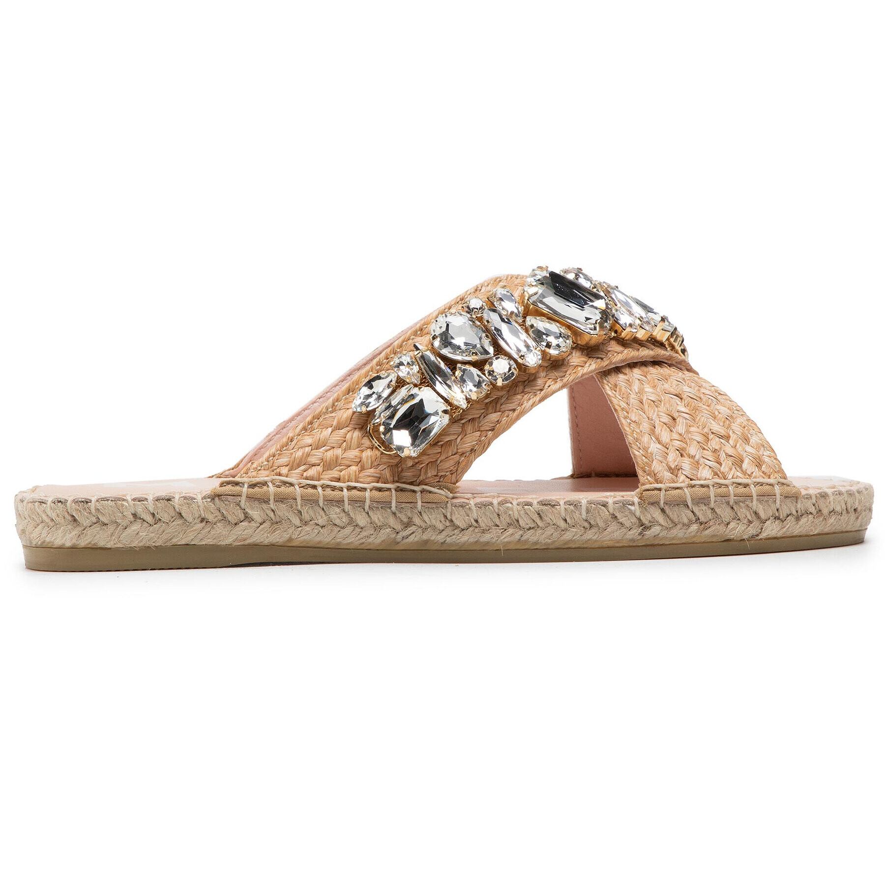 Manebi Еспадрили Flat Sandals G 5.1 JS Бежов - Pepit.bg