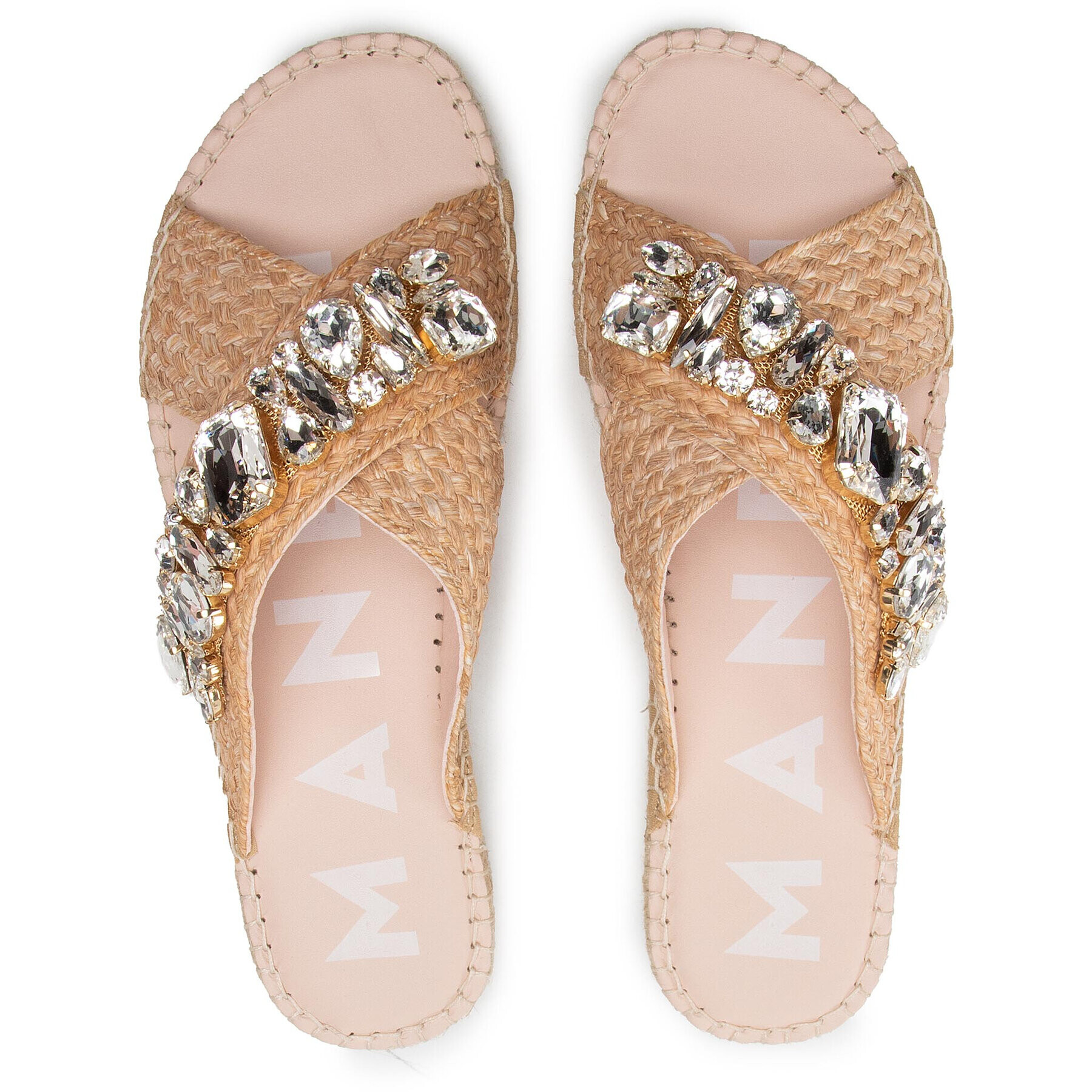 Manebi Еспадрили Flat Sandals G 5.1 JS Бежов - Pepit.bg