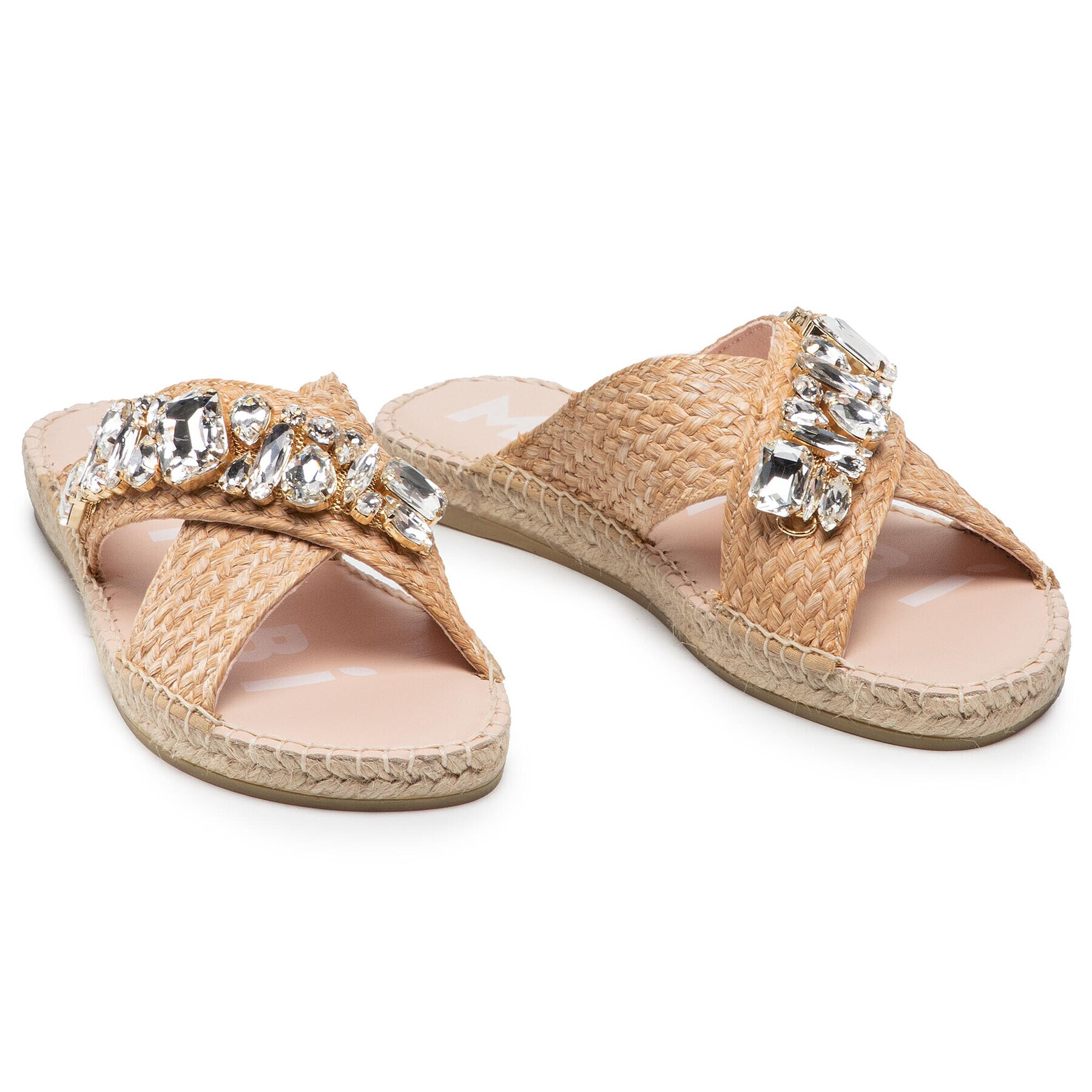 Manebi Еспадрили Flat Sandals G 5.1 JS Бежов - Pepit.bg