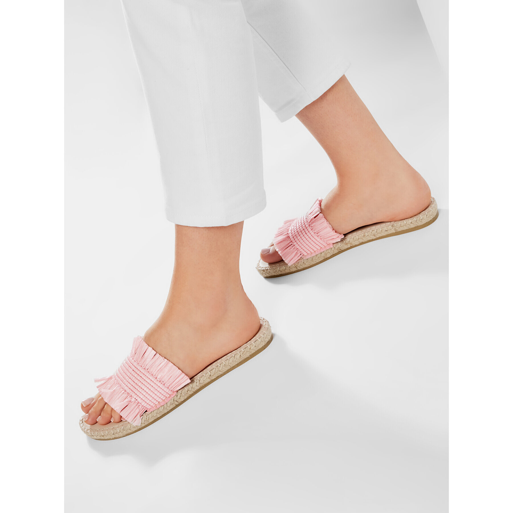 Manebi Еспадрили Flat Sandals G 5.2 Js Розов - Pepit.bg