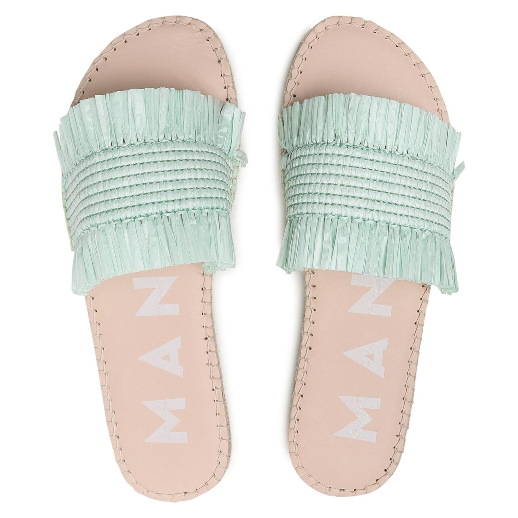 Manebi Еспадрили Flat Sandals G 5.3 Js Зелен - Pepit.bg