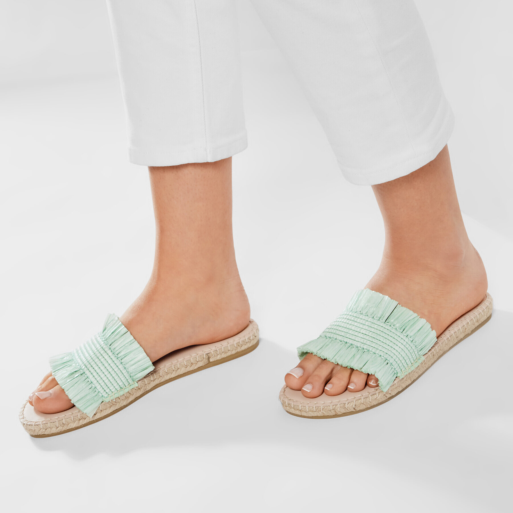 Manebi Еспадрили Flat Sandals G 5.3 Js Зелен - Pepit.bg