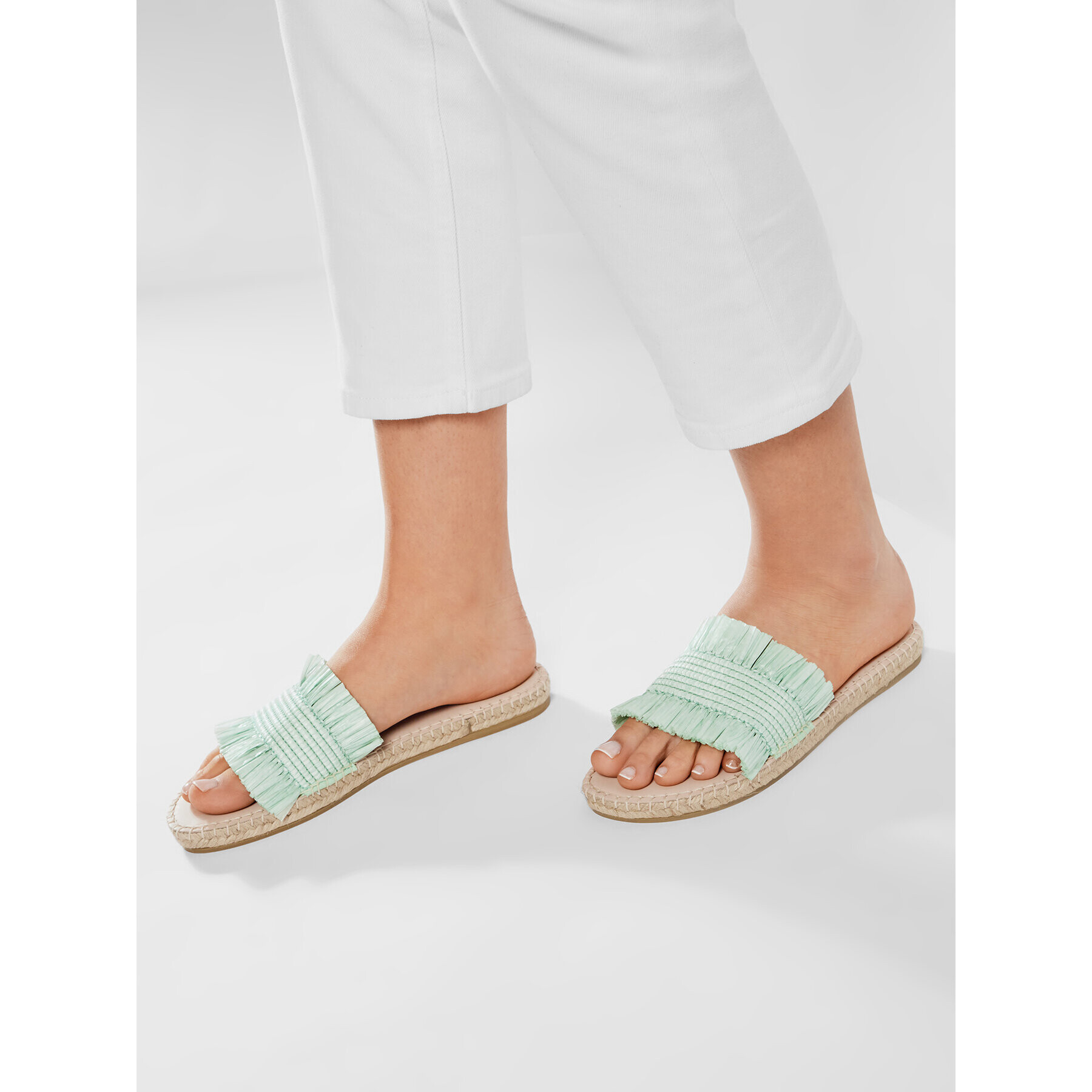 Manebi Еспадрили Flat Sandals G 5.3 Js Зелен - Pepit.bg