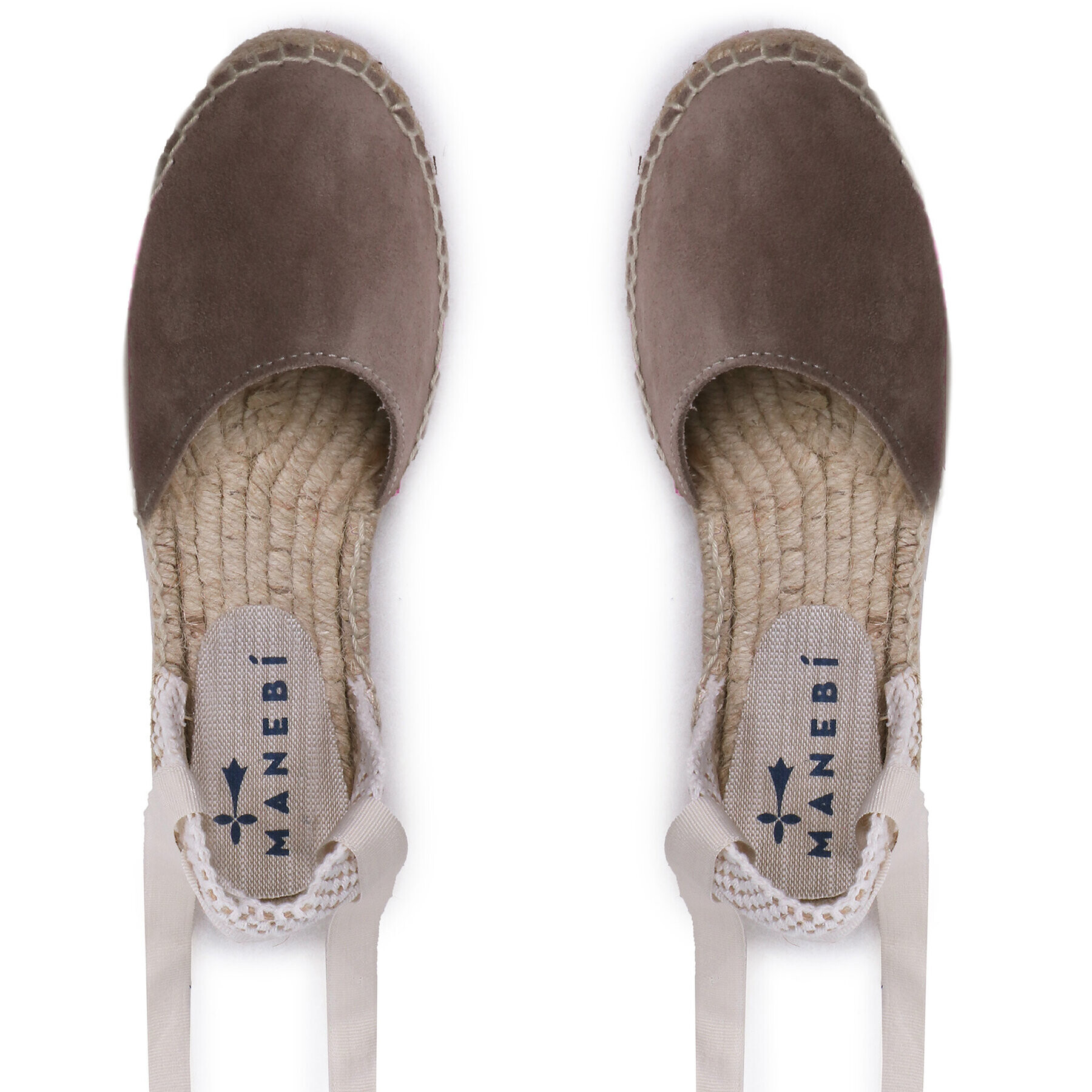 Manebi Еспадрили Flat Valenciana Espadrilles K 1.9 P0 Кафяв - Pepit.bg