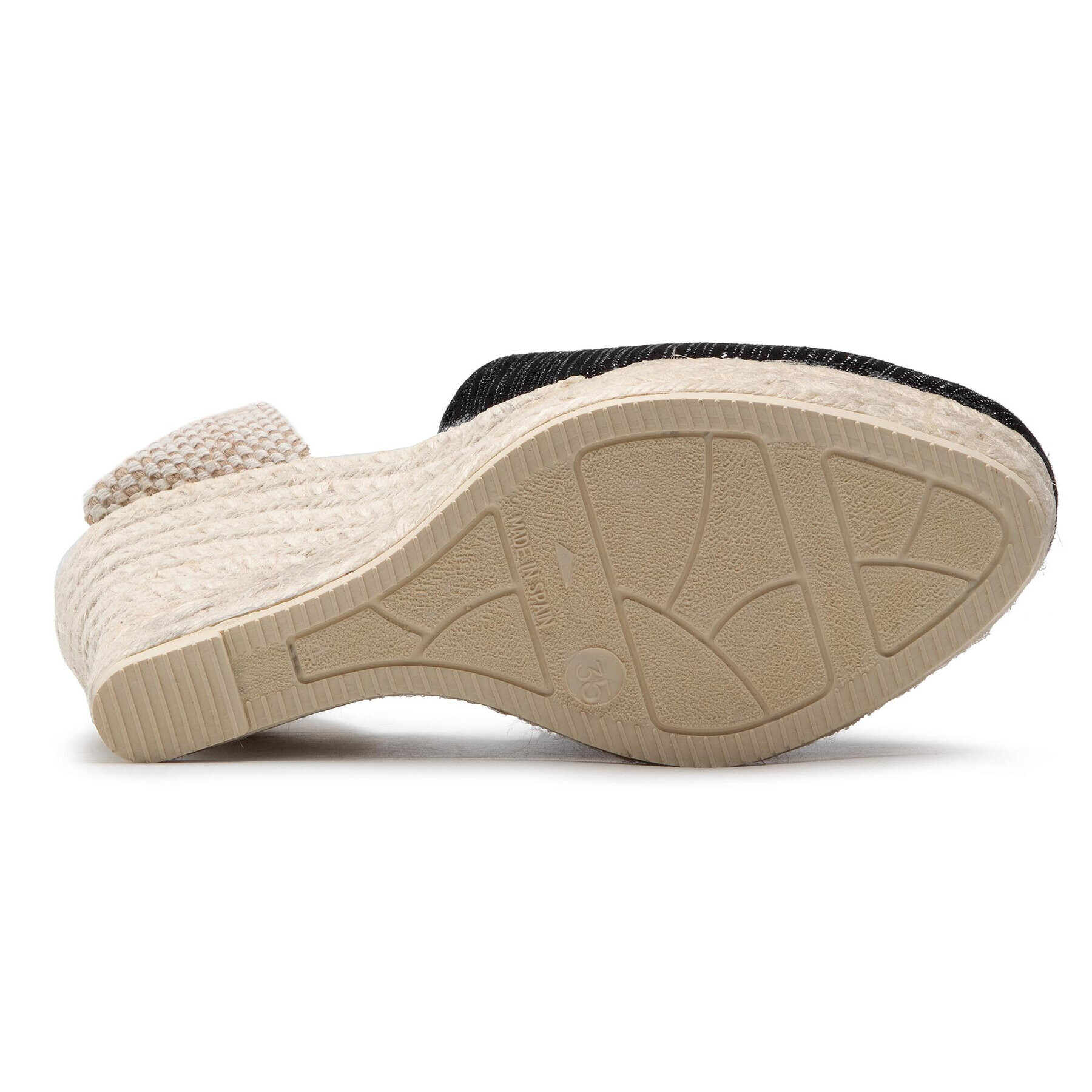 Manebi Еспадрили Heart Shape Wedges G 0.1 WH Черен - Pepit.bg