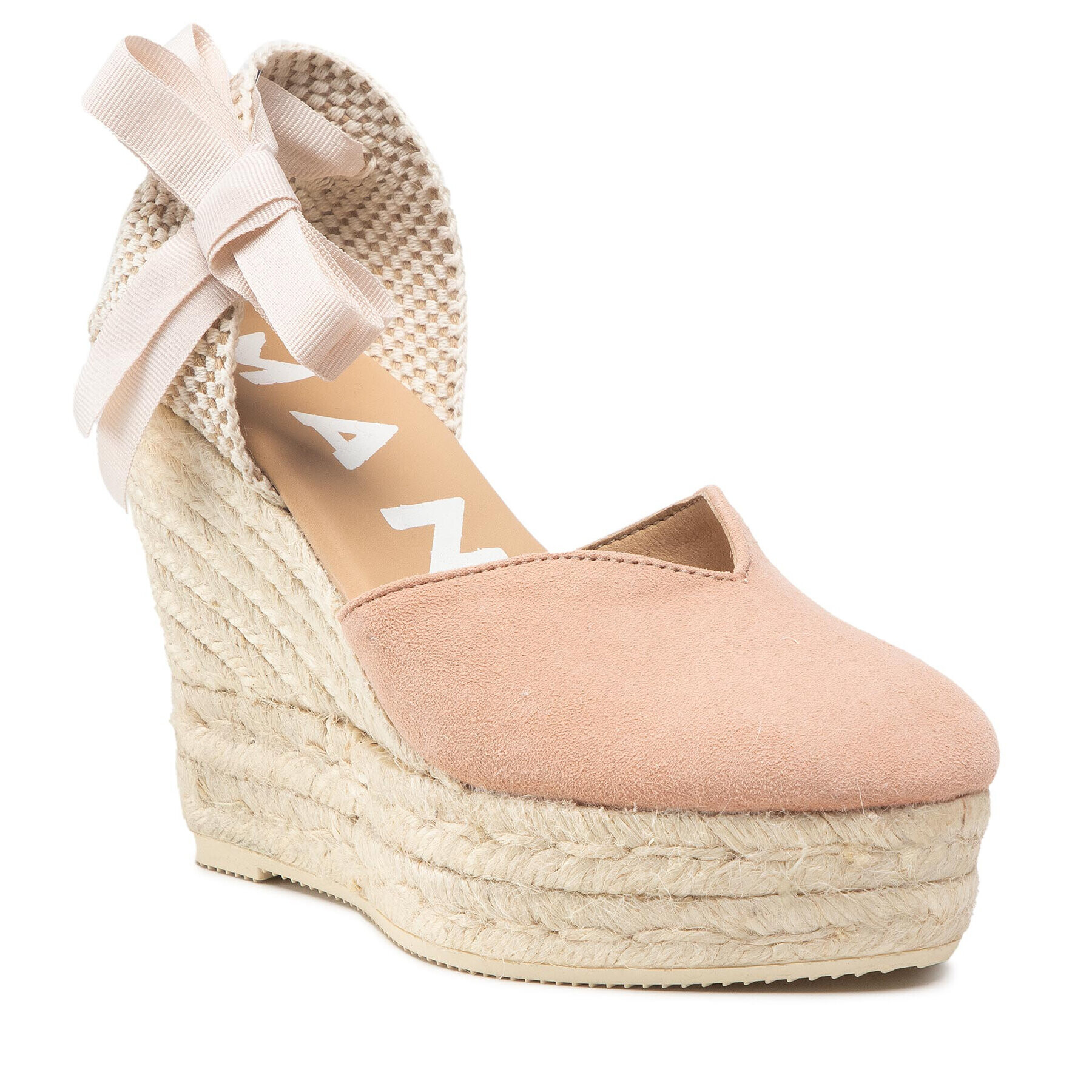 Manebi Еспадрили Heart Shape Wedges R 0.2 Wh Розов - Pepit.bg