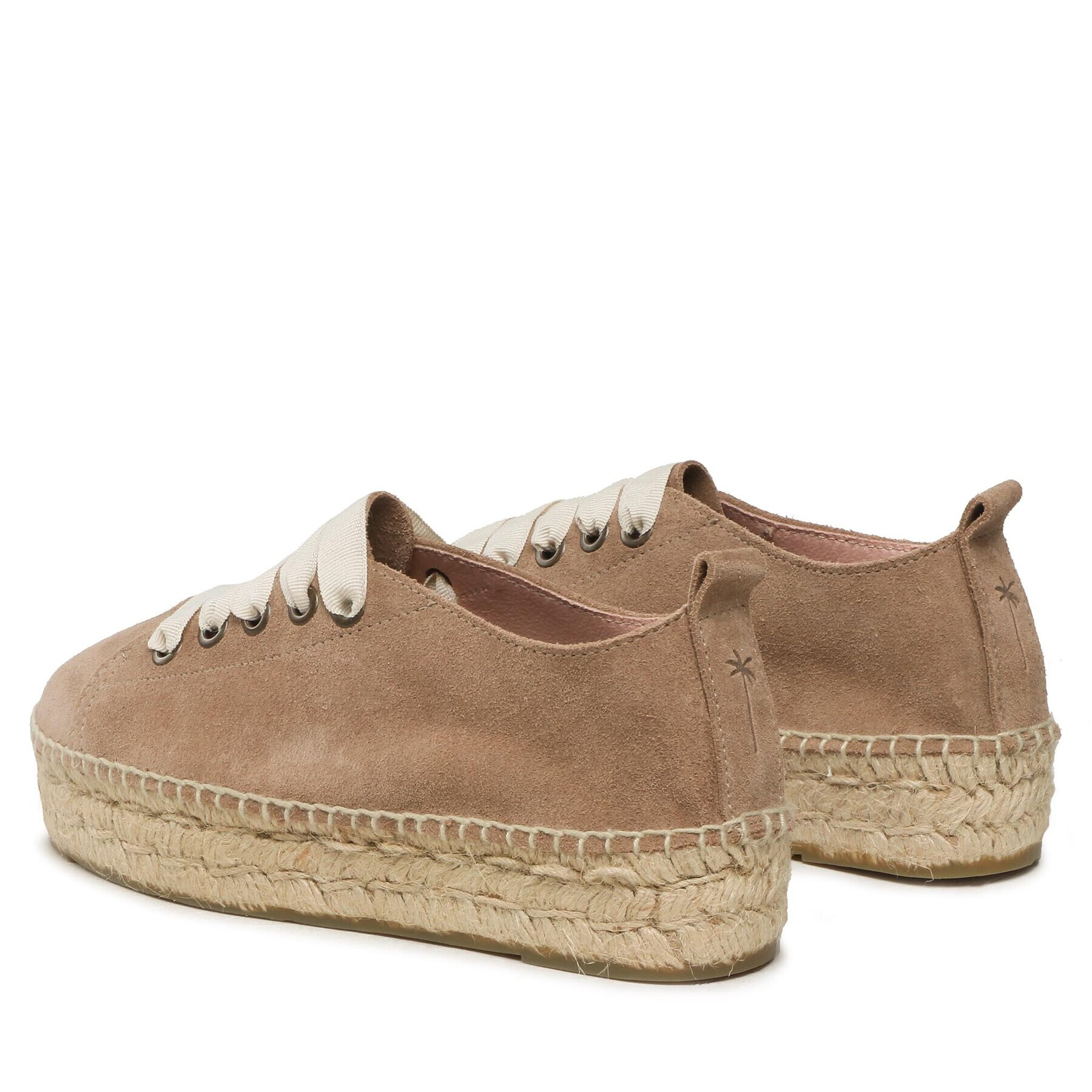 Manebi Еспадрили Lace-Up Espadrilles W 1.9 E0 Бежов - Pepit.bg