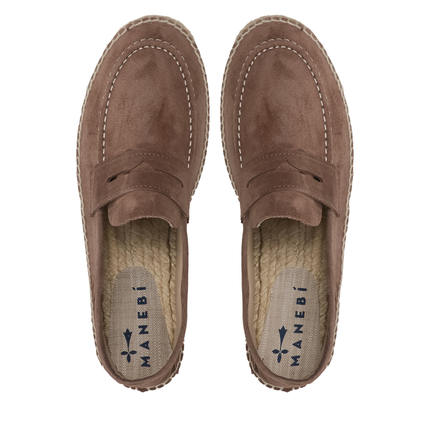 Manebi Еспадрили Loafers Espadrilles M 2.9 L0 Кафяв - Pepit.bg