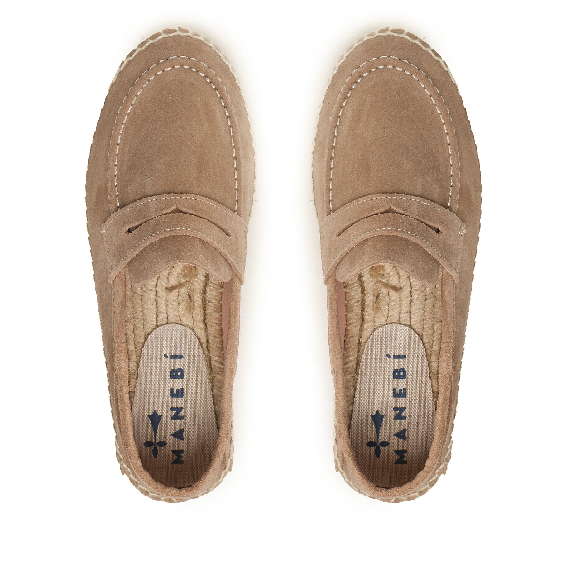 Manebi Еспадрили Loafers Espadrilles W 1.9 LW Бежов - Pepit.bg