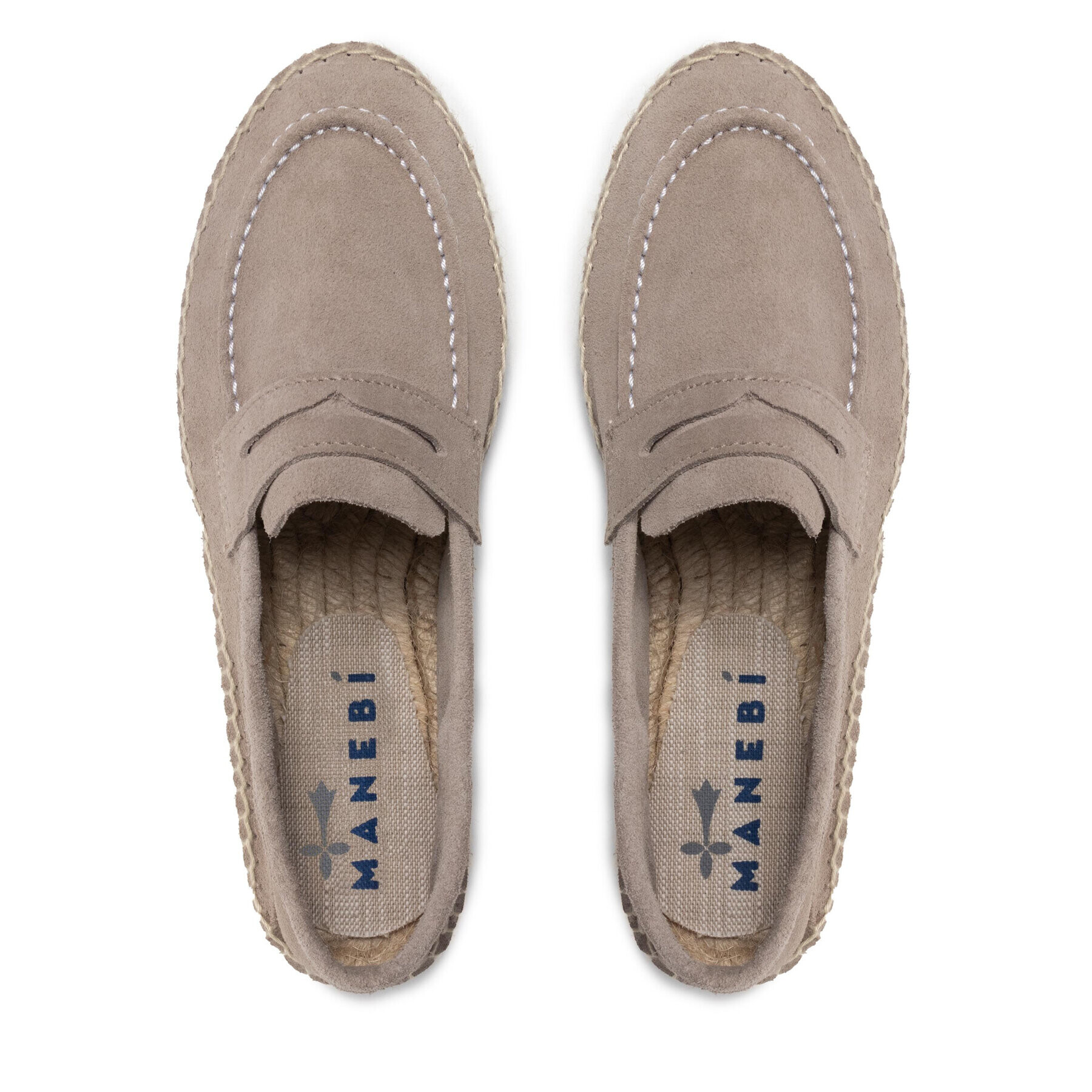 Manebi Еспадрили Loafers W W 1.9 LW Сив - Pepit.bg