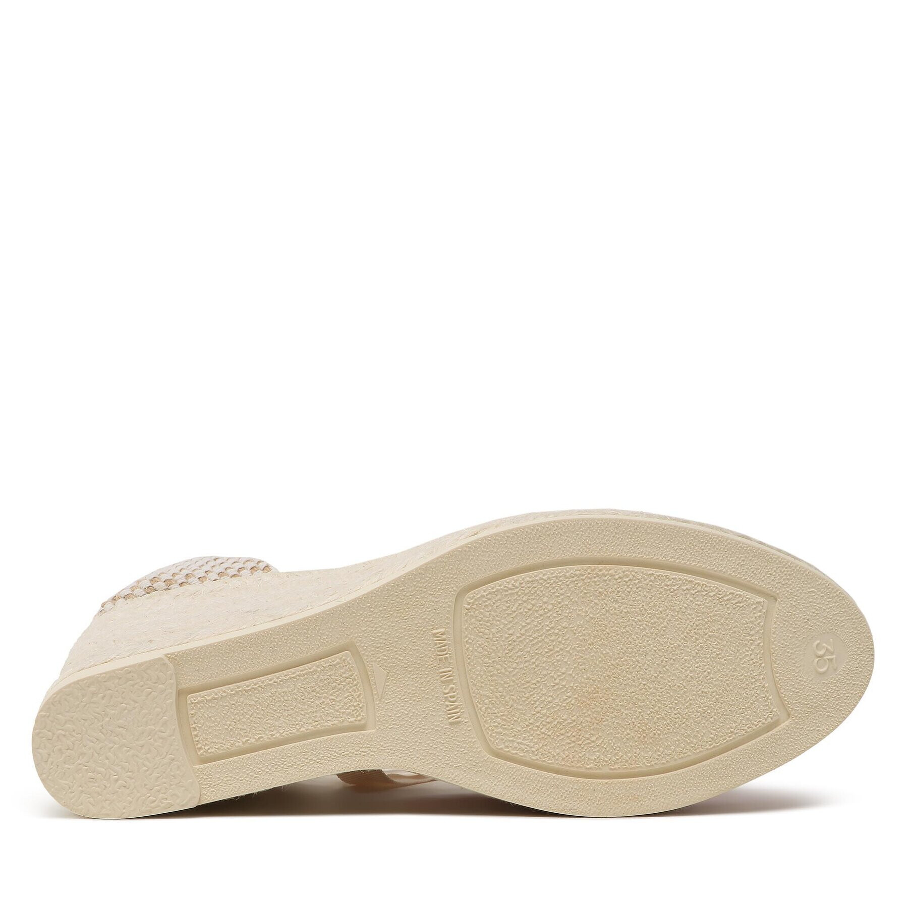 Manebi Еспадрили Low Wedge Espadrilles M 1.1 WL Бежов - Pepit.bg