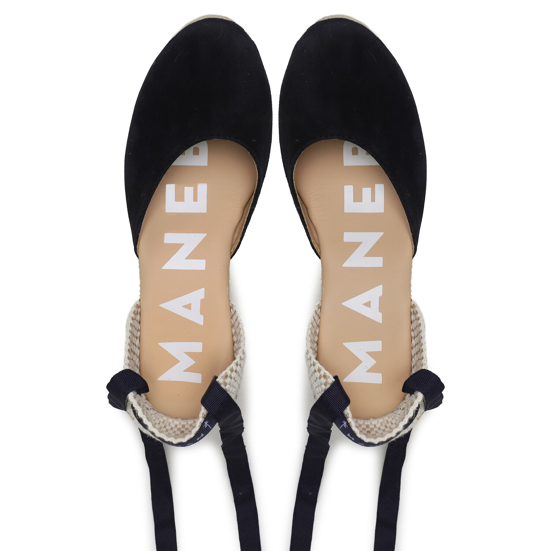 Manebi Еспадрили Low Wedge Espadrilles M 1.5 WL Тъмносин - Pepit.bg