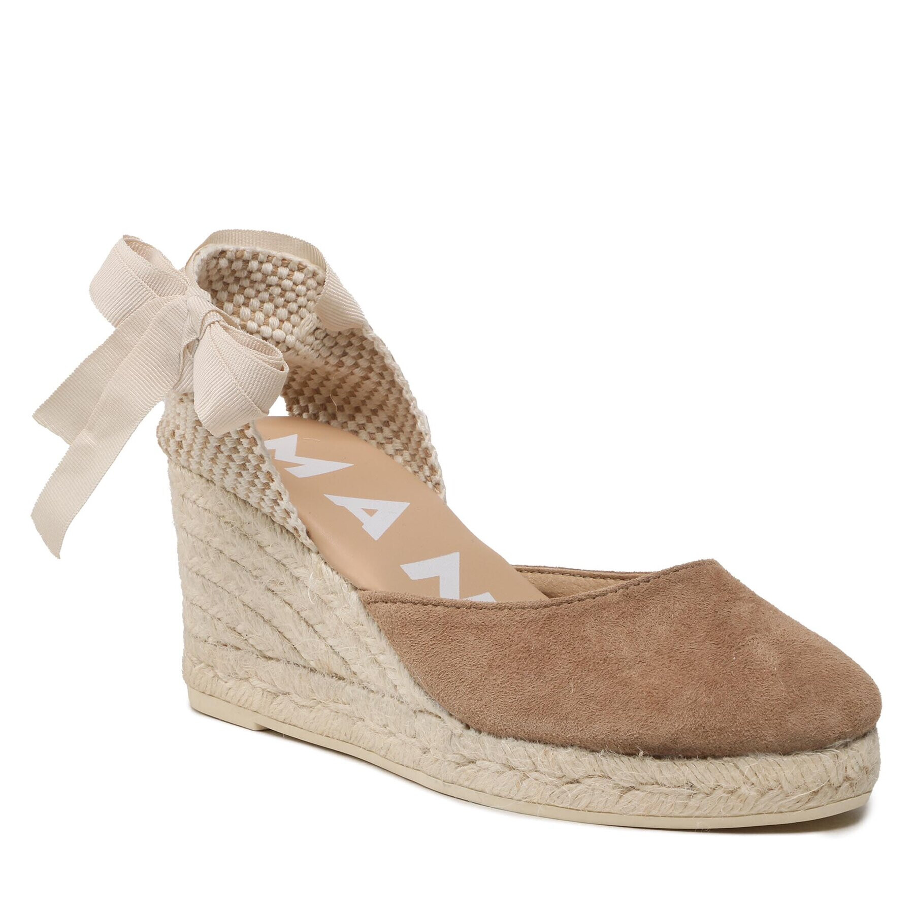 Manebi Еспадрили Low Wedge Espadrilles W 1.9 WL Кафяв - Pepit.bg