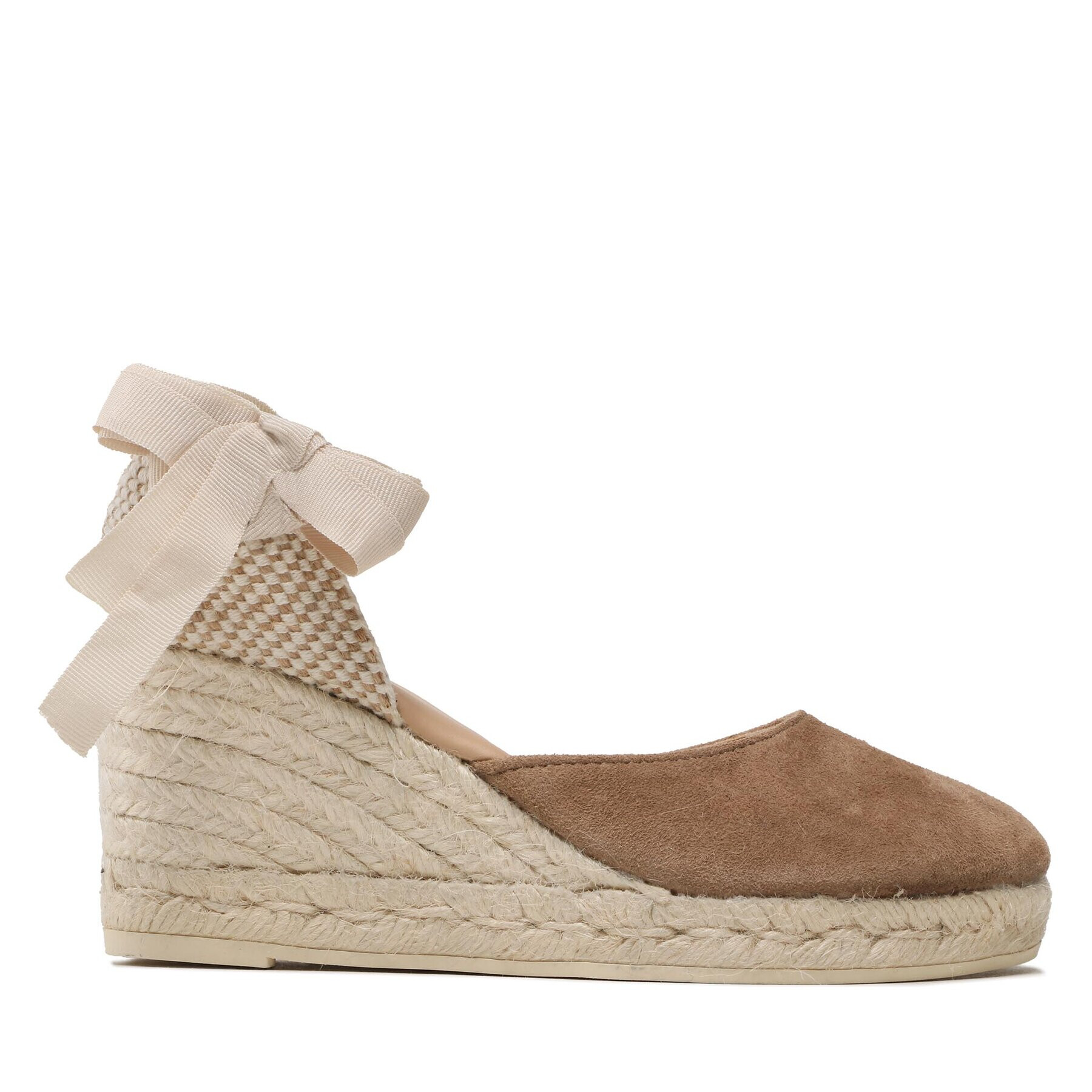 Manebi Еспадрили Low Wedge Espadrilles W 1.9 WL Кафяв - Pepit.bg