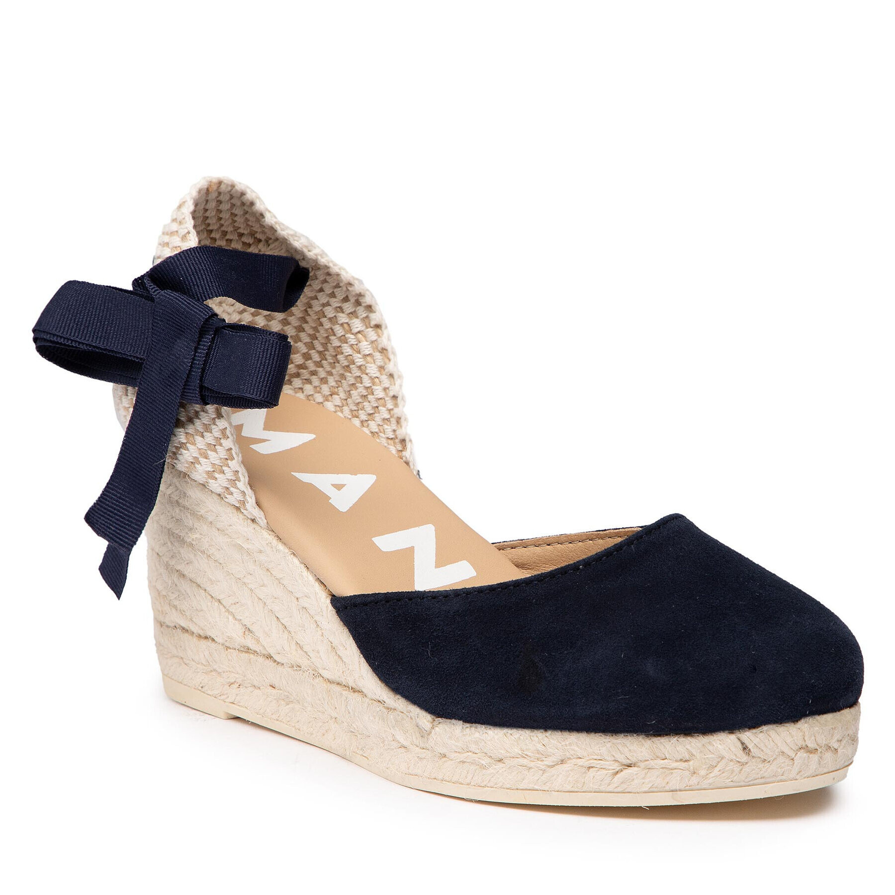Manebi Еспадрили Low Wedge Valenciana M 1.5 Wl Тъмносин - Pepit.bg