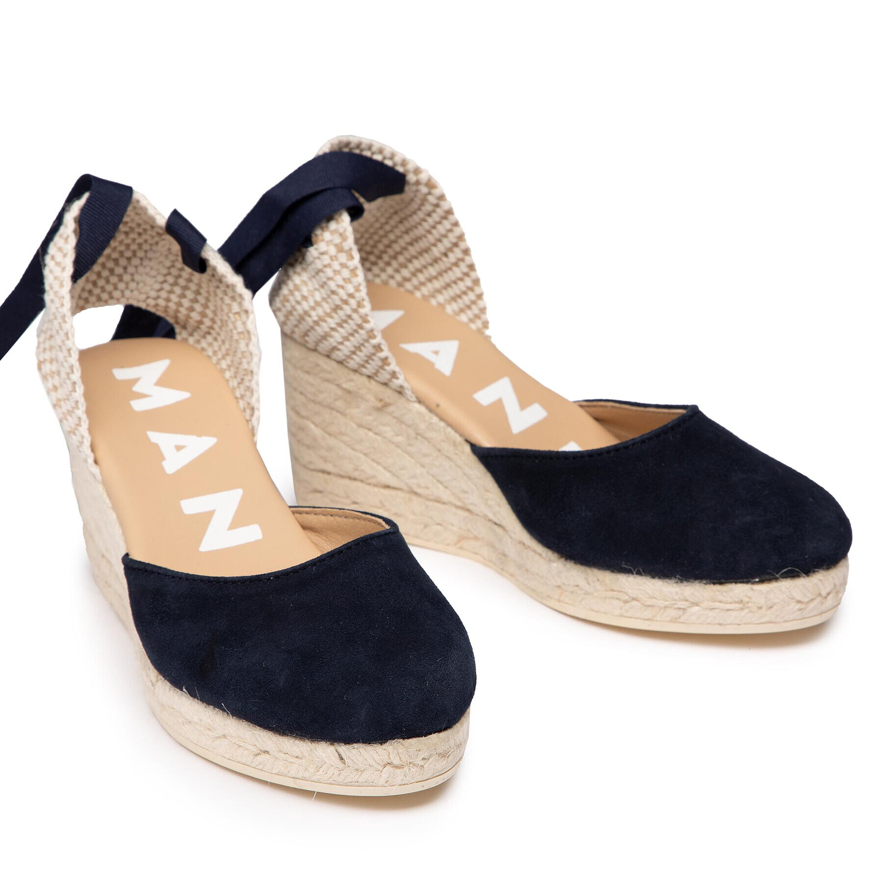 Manebi Еспадрили Low Wedge Valenciana M 1.5 Wl Тъмносин - Pepit.bg