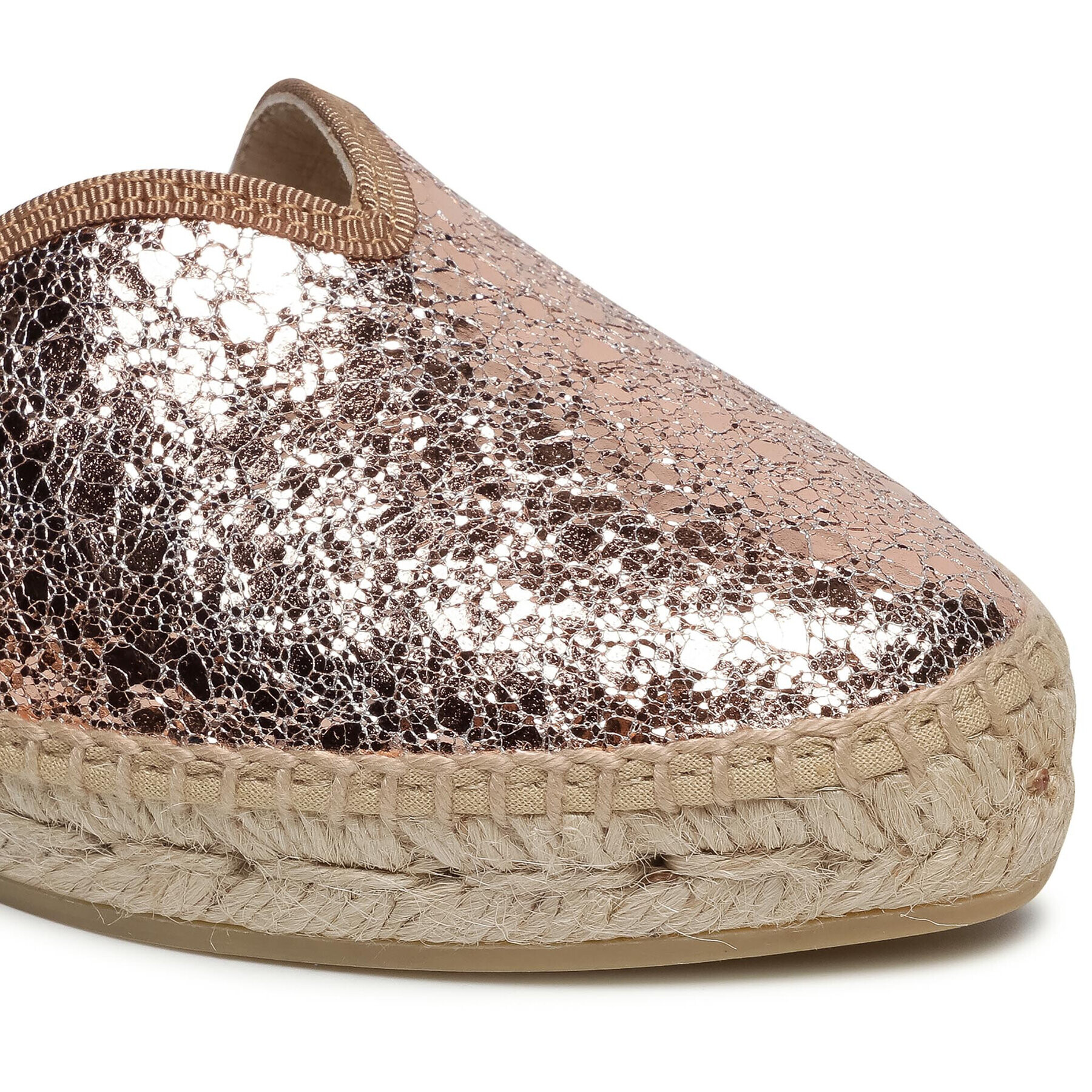 Manebi Еспадрили Open-Side Flats G 0.4 O0 Златист - Pepit.bg