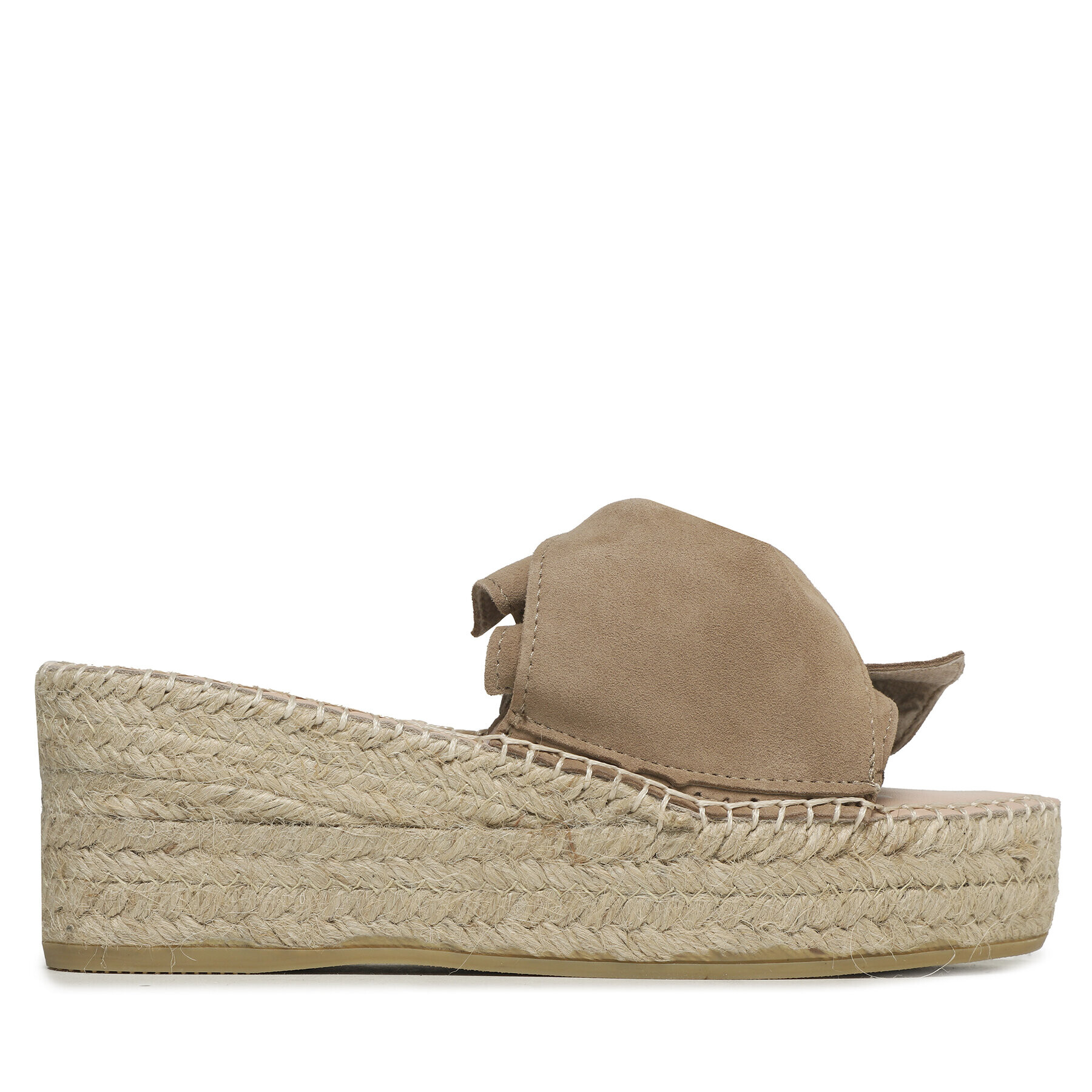 Manebi Еспадрили Platforms With Knots W 1.9 WK Сив - Pepit.bg