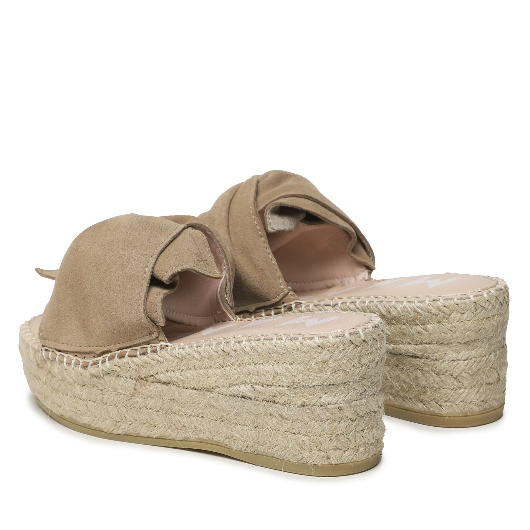 Manebi Еспадрили Platforms With Knots W 1.9 WK Сив - Pepit.bg