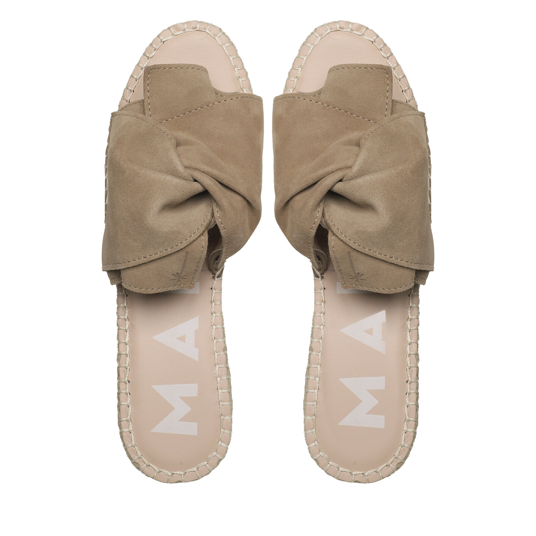 Manebi Еспадрили Platforms With Knots W 1.9 WK Сив - Pepit.bg