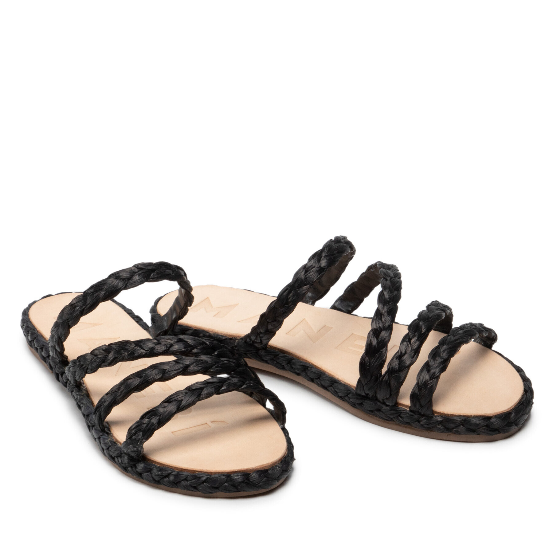 Manebi Еспадрили Rope Sandals S 3.7 Y0 Черен - Pepit.bg