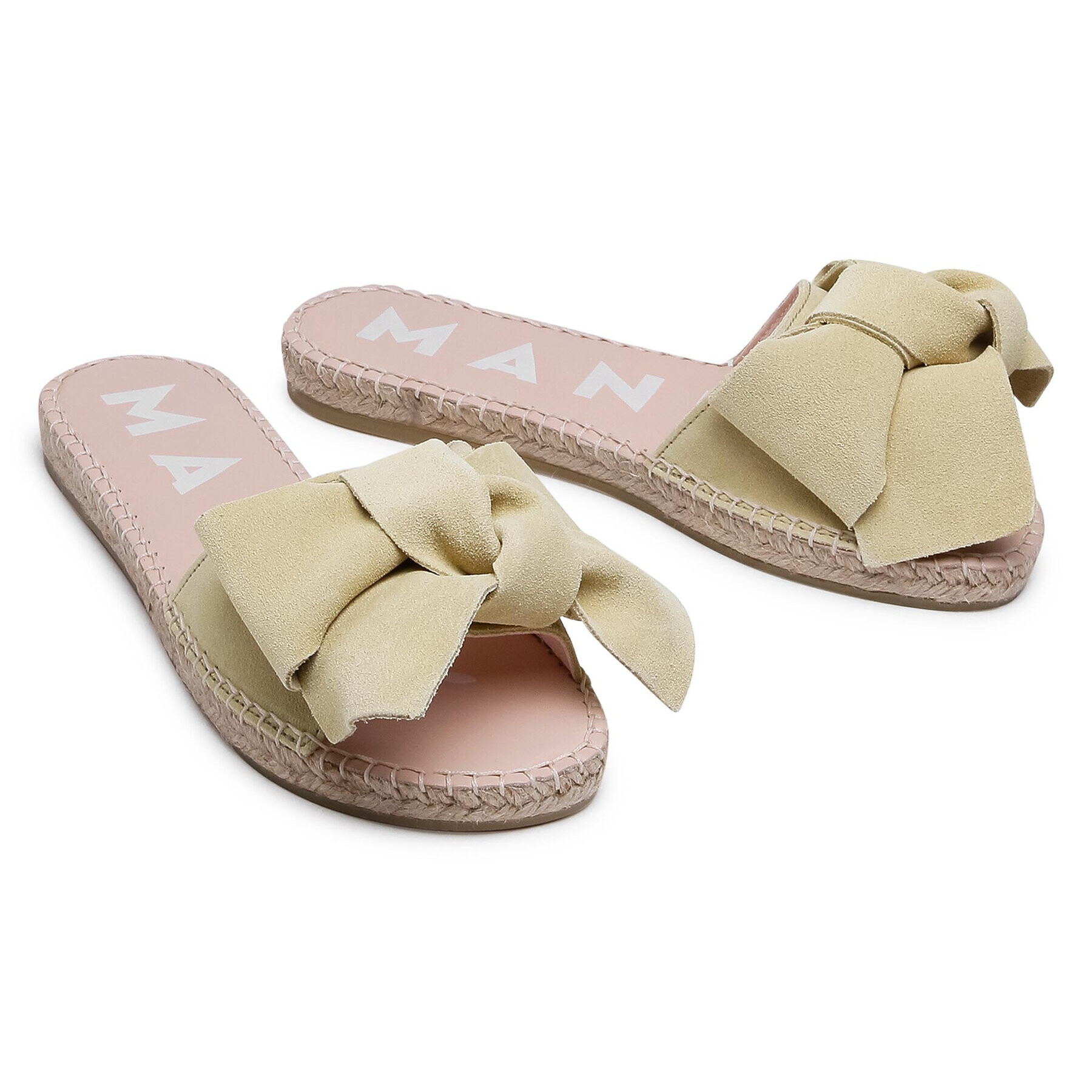 Manebi Еспадрили Sadals With Bow R 0.1 J0 Зелен - Pepit.bg