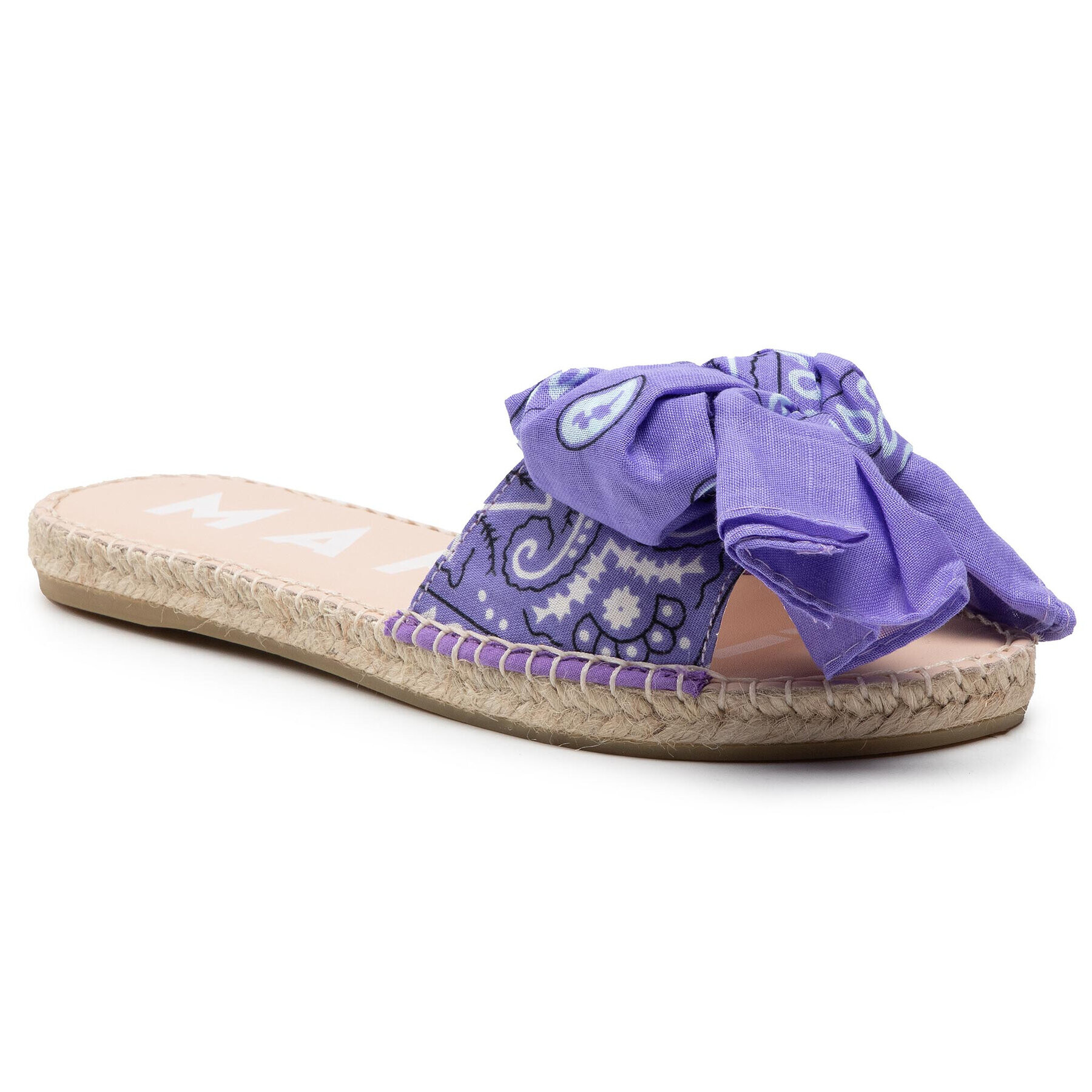 Manebi Еспадрили Sandal With Bow F 9.5 J0 Виолетов - Pepit.bg