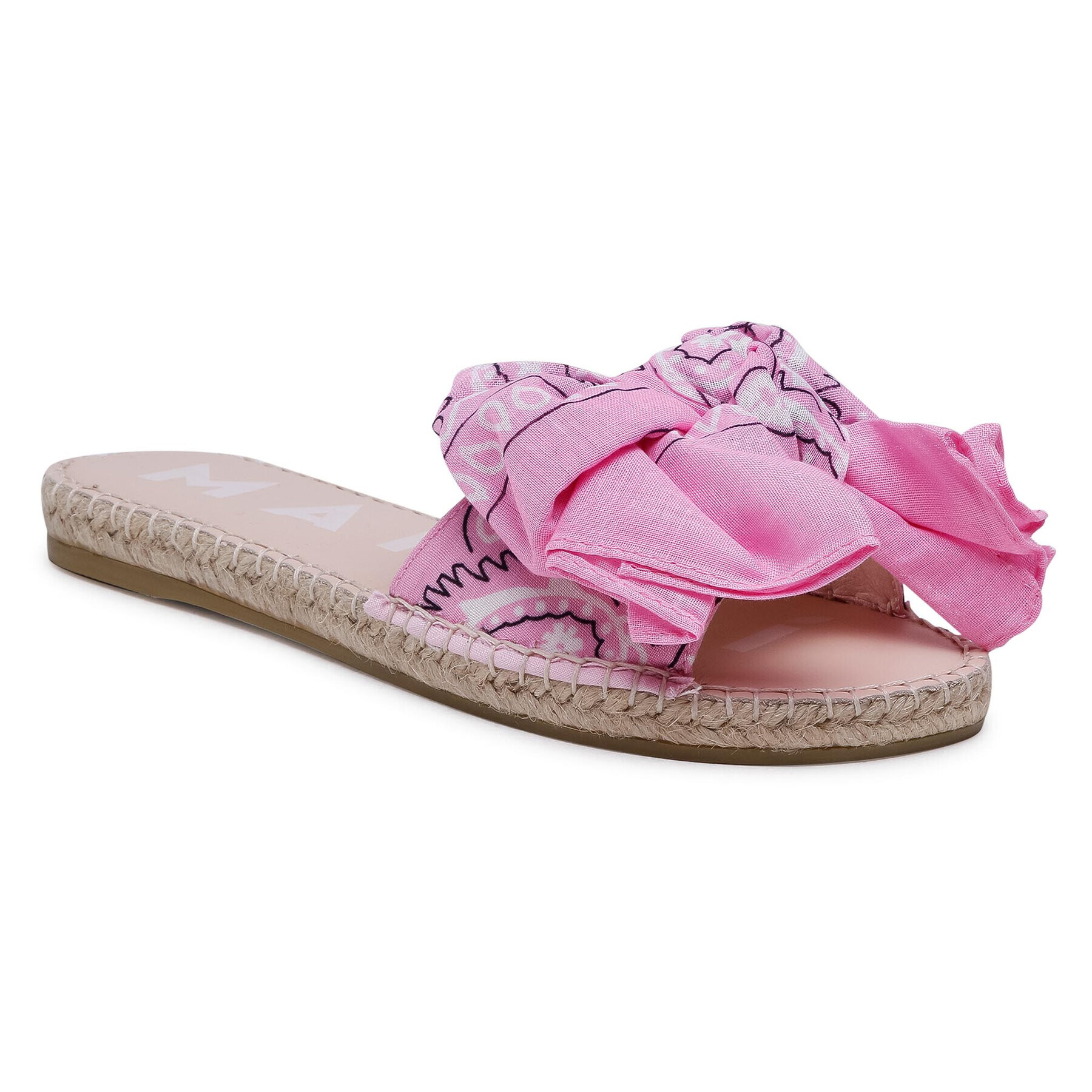 Manebi Еспадрили Sandals With Bow G 5.8 J0 Розов - Pepit.bg