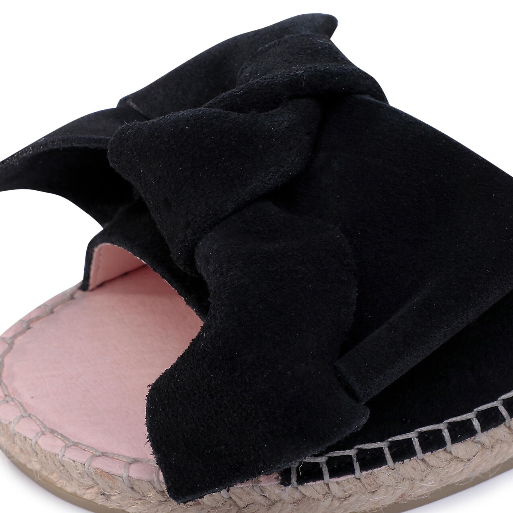 Manebi Еспадрили Sandals With Bow K 1.0 J0 Черен - Pepit.bg