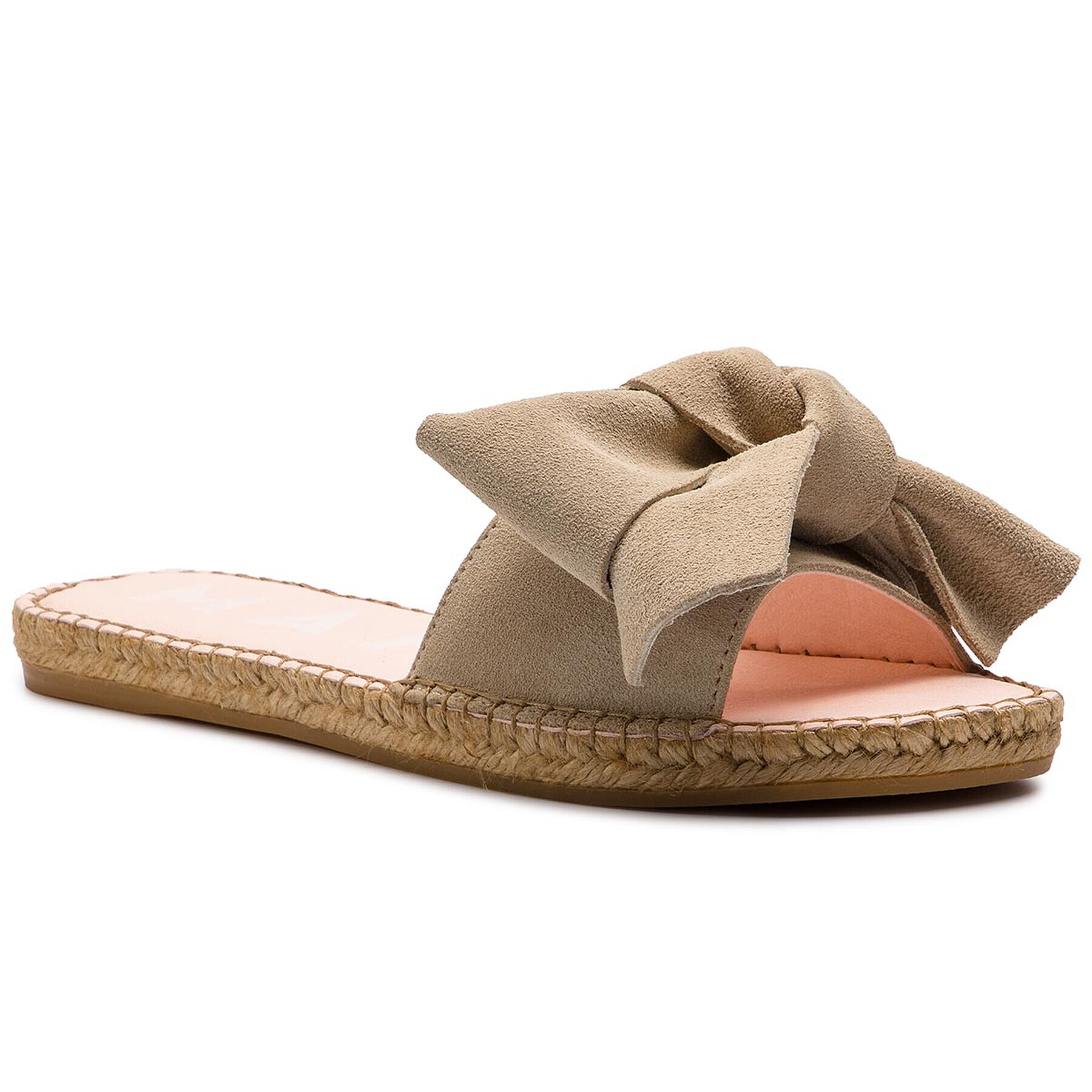 Manebi Еспадрили Sandals With Bow K 1.1 J0 Бежов - Pepit.bg
