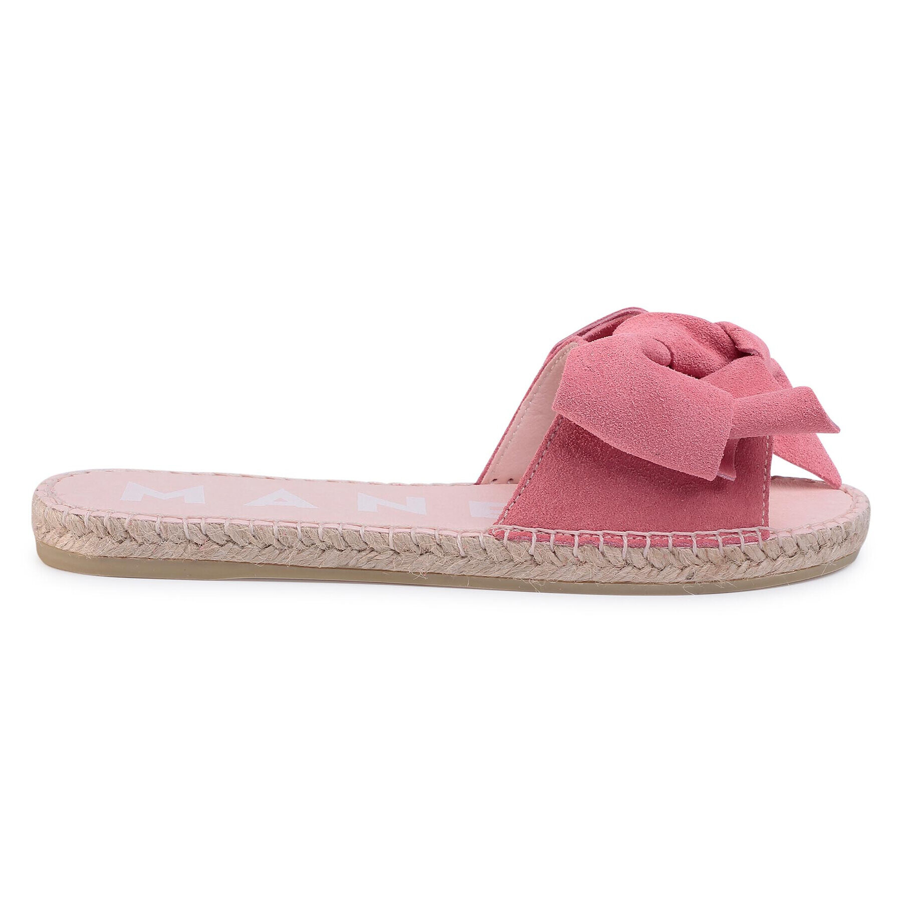 Manebi Еспадрили Sandals With Bow M 2.0 J0 Розов - Pepit.bg