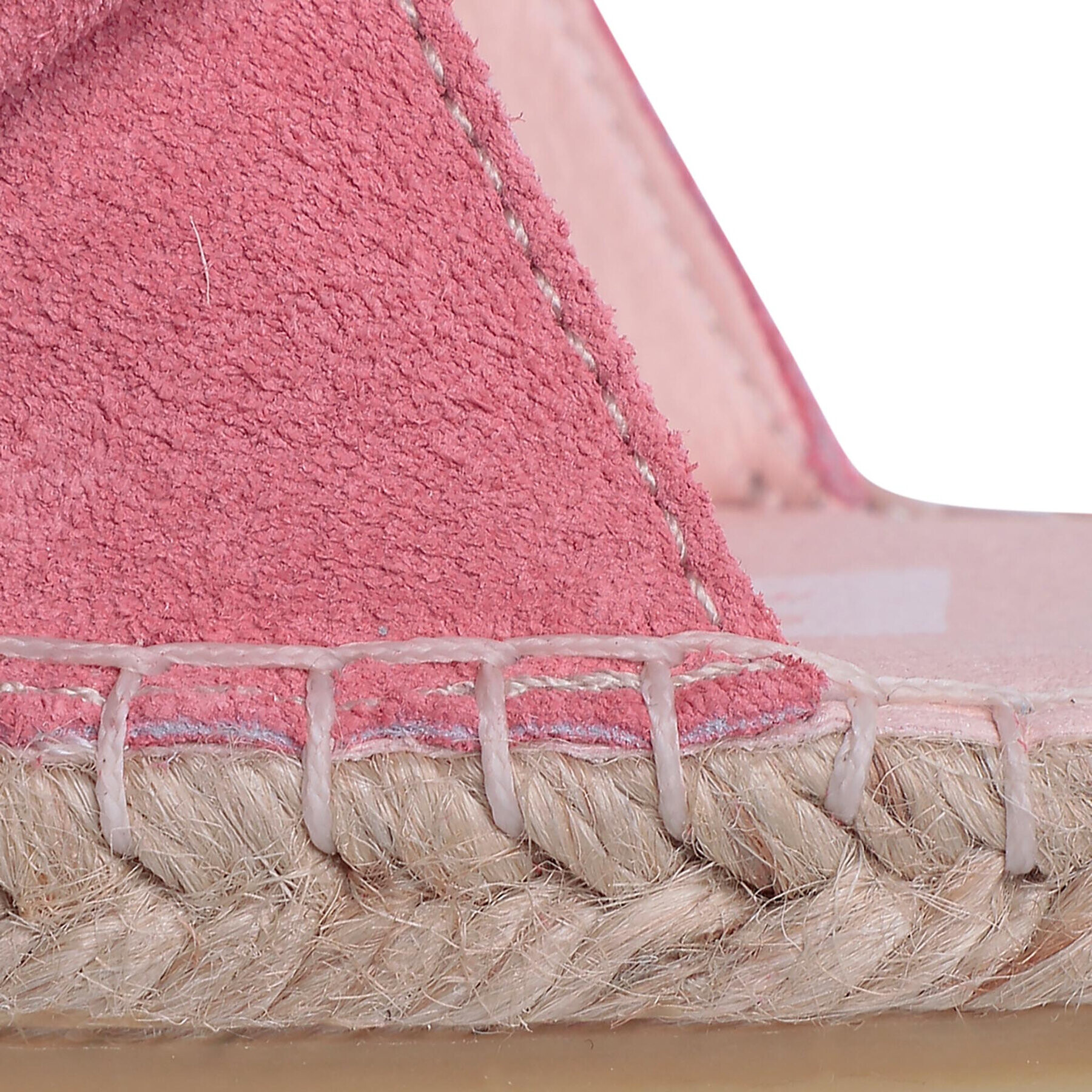 Manebi Еспадрили Sandals With Bow M 2.0 J0 Розов - Pepit.bg